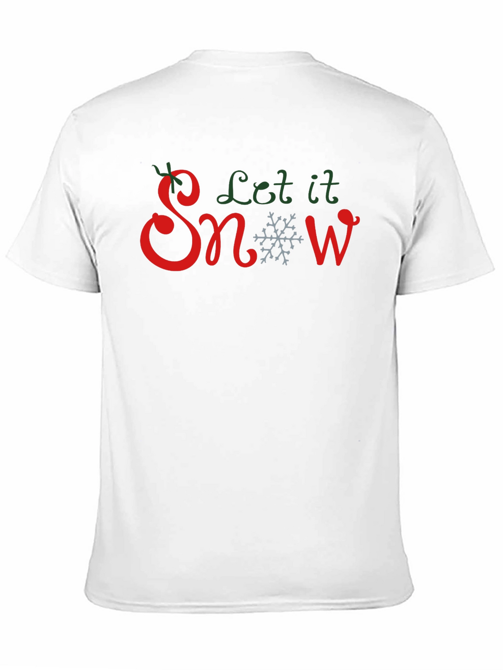 Let It Snow Christmas Graphic T-Shirt