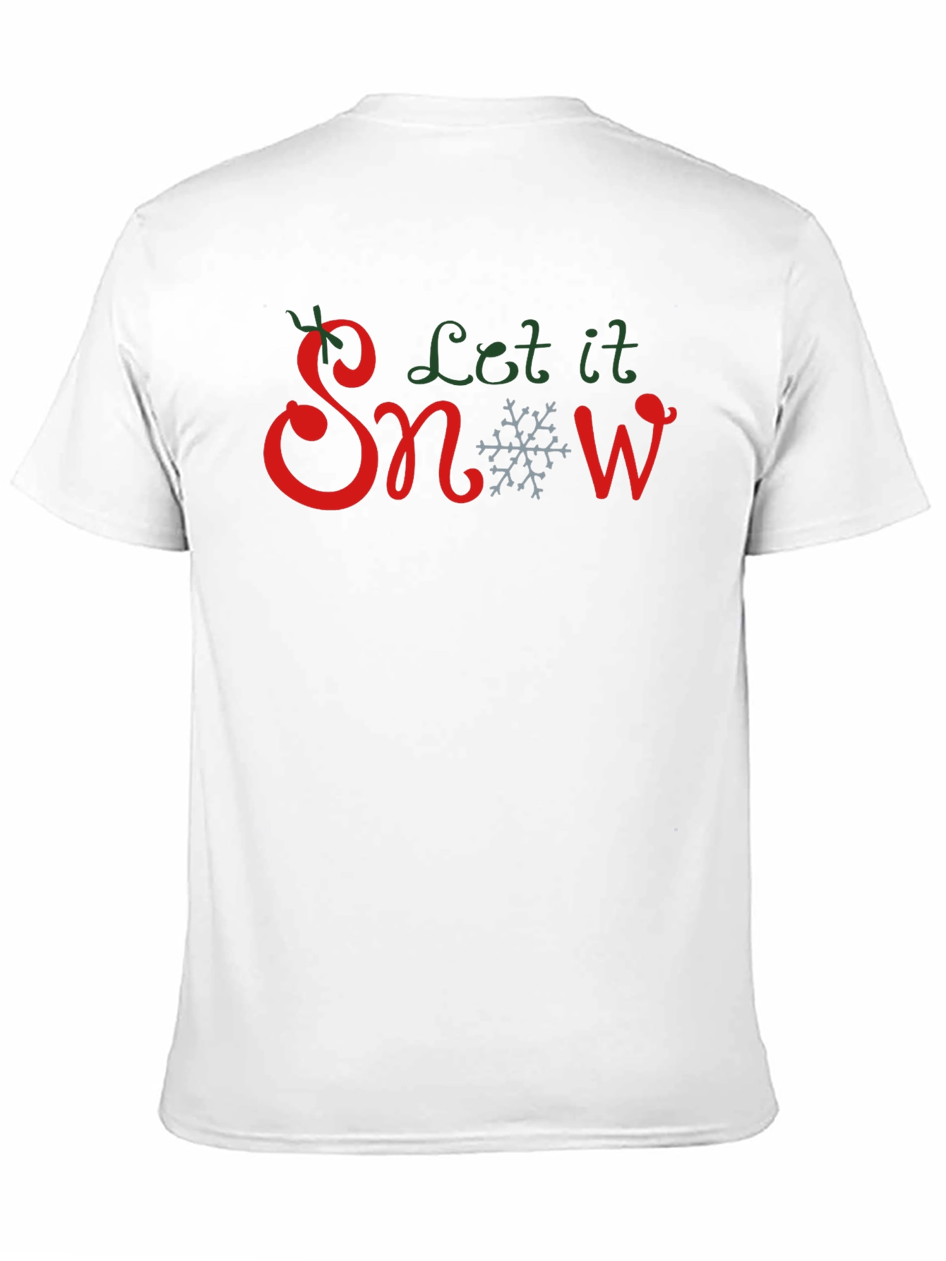 Let It Snow Christmas Graphic T-Shirt