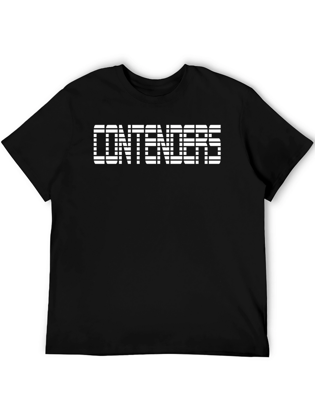 Contenders Graphic Print Black T-Shirt