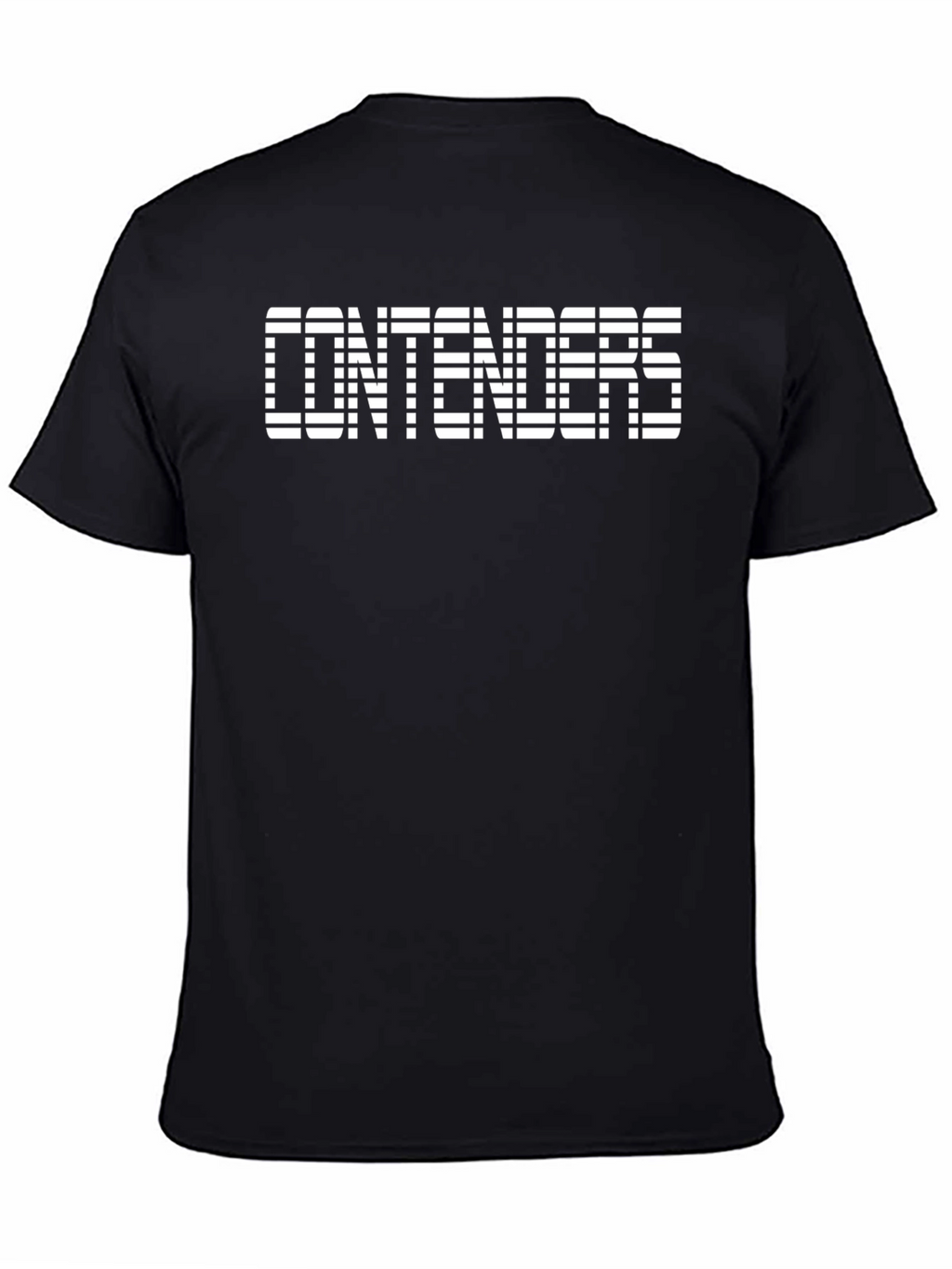Contenders Graphic Print Black T-Shirt