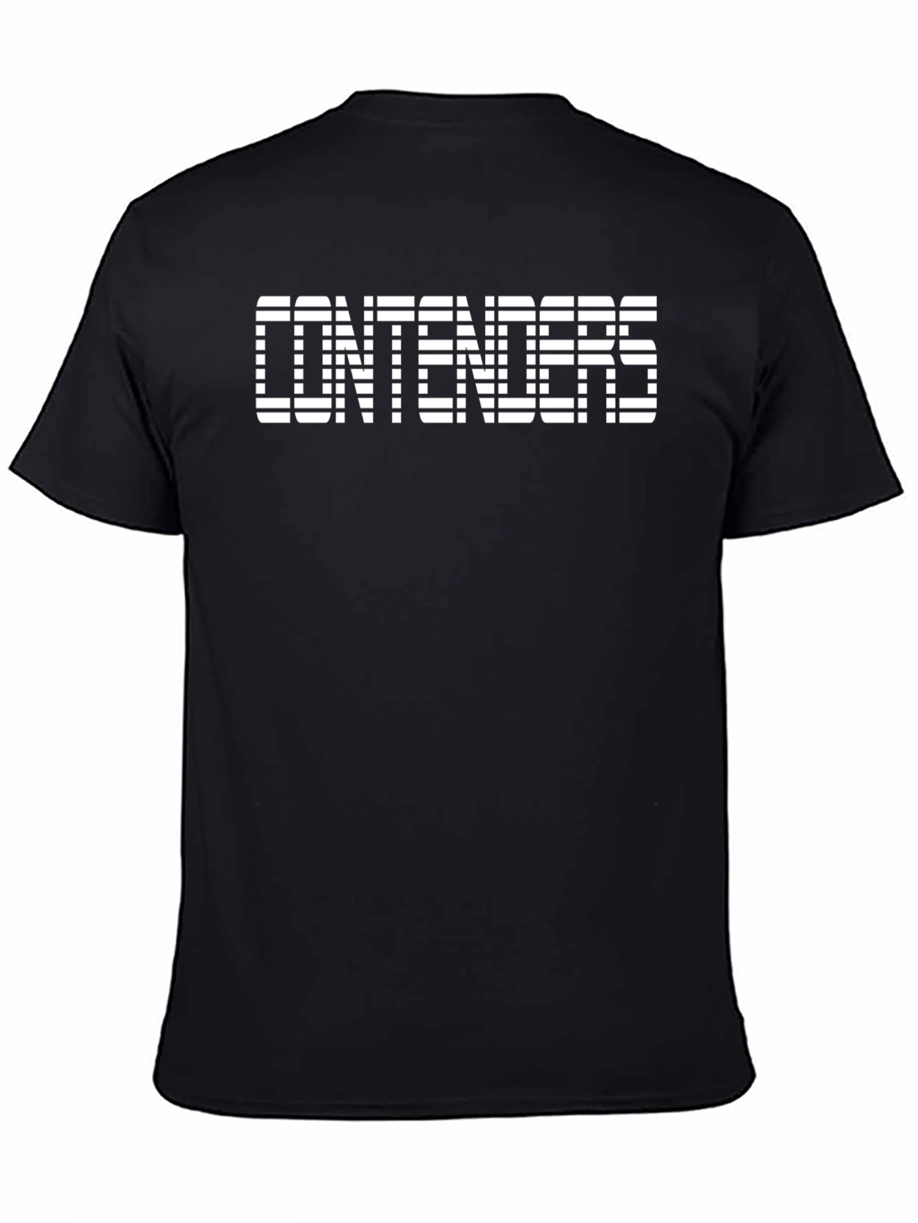 Contenders Graphic Print Black T-Shirt