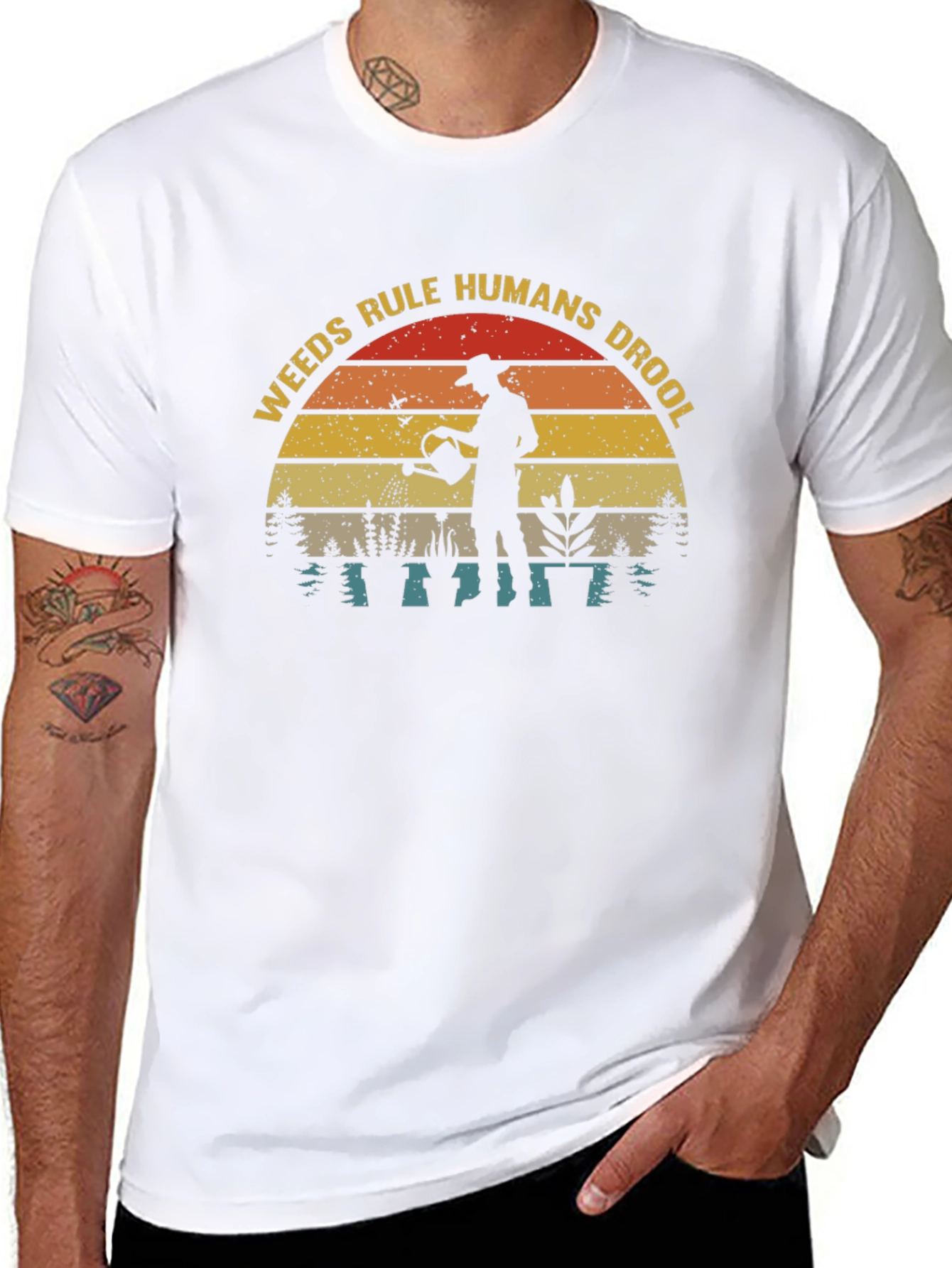 Weeds Rule Humans Drool T-Shirt