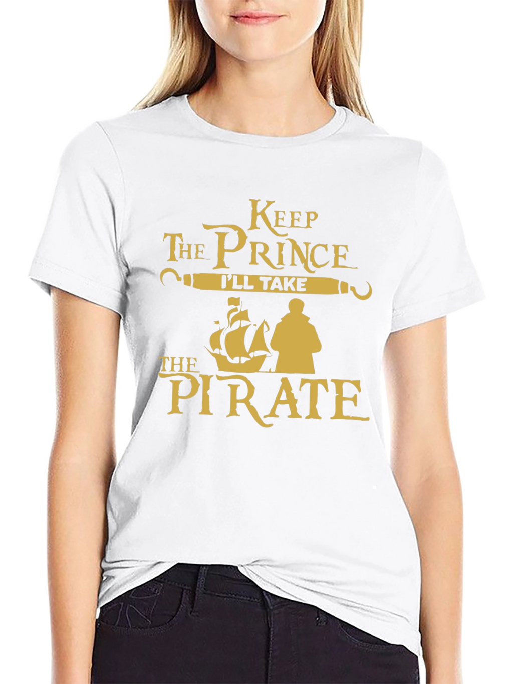 Keep the Prince Ill Take the Pirate T-Shirt