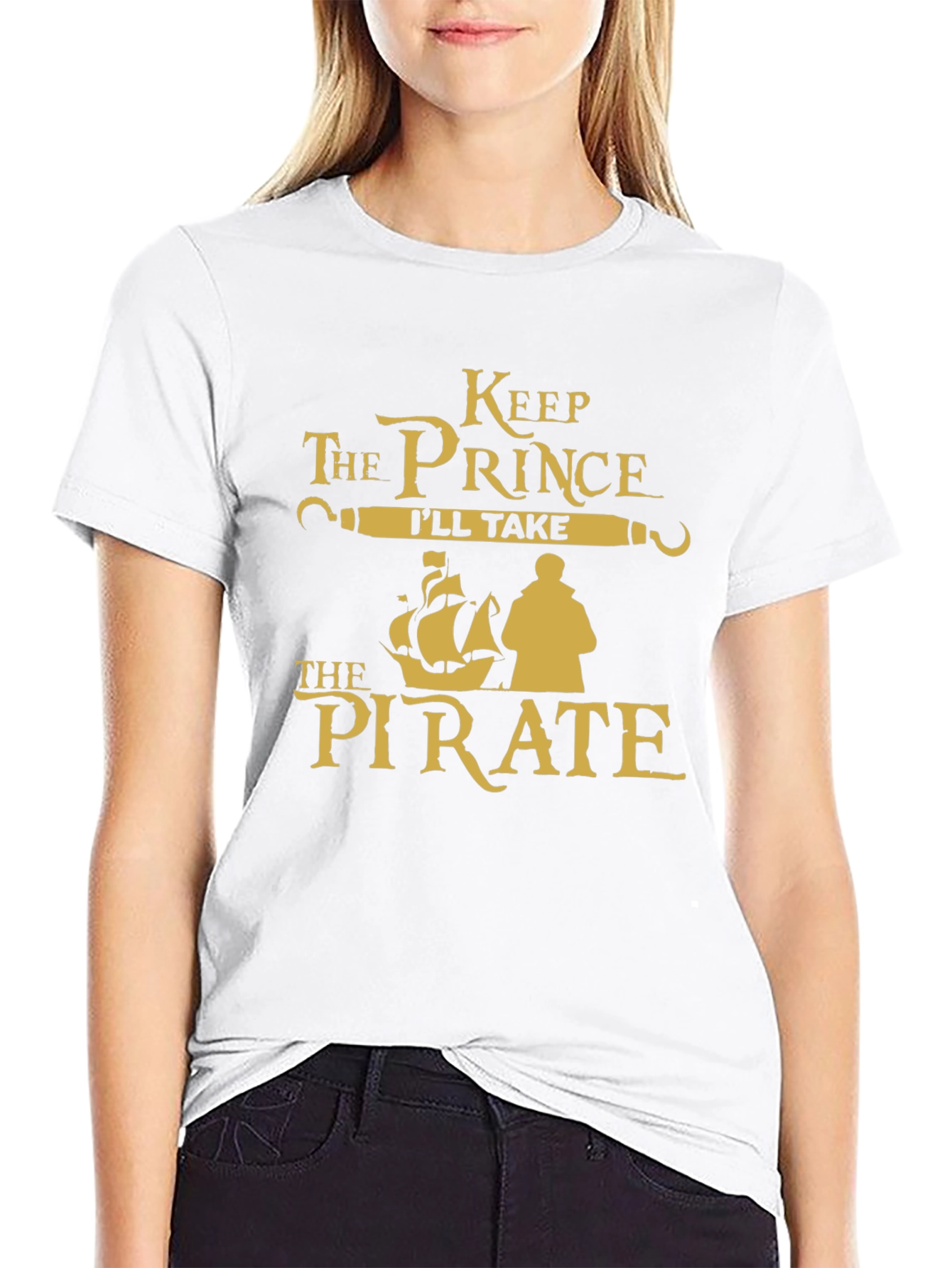 Keep the Prince Ill Take the Pirate T-Shirt
