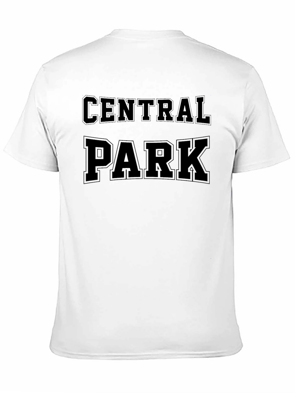 Central Park Black Graphic Tee