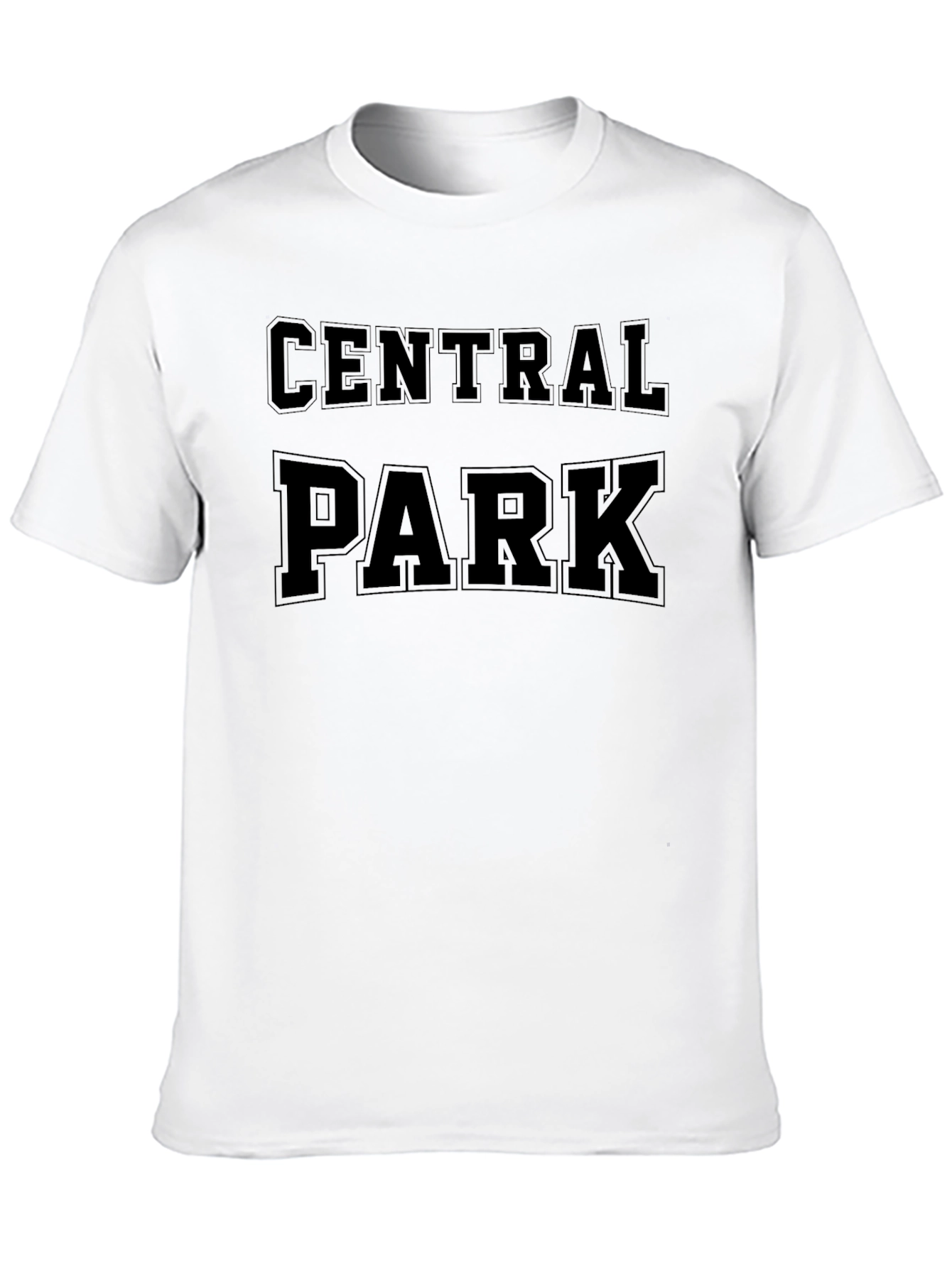 Central Park Black Graphic Tee