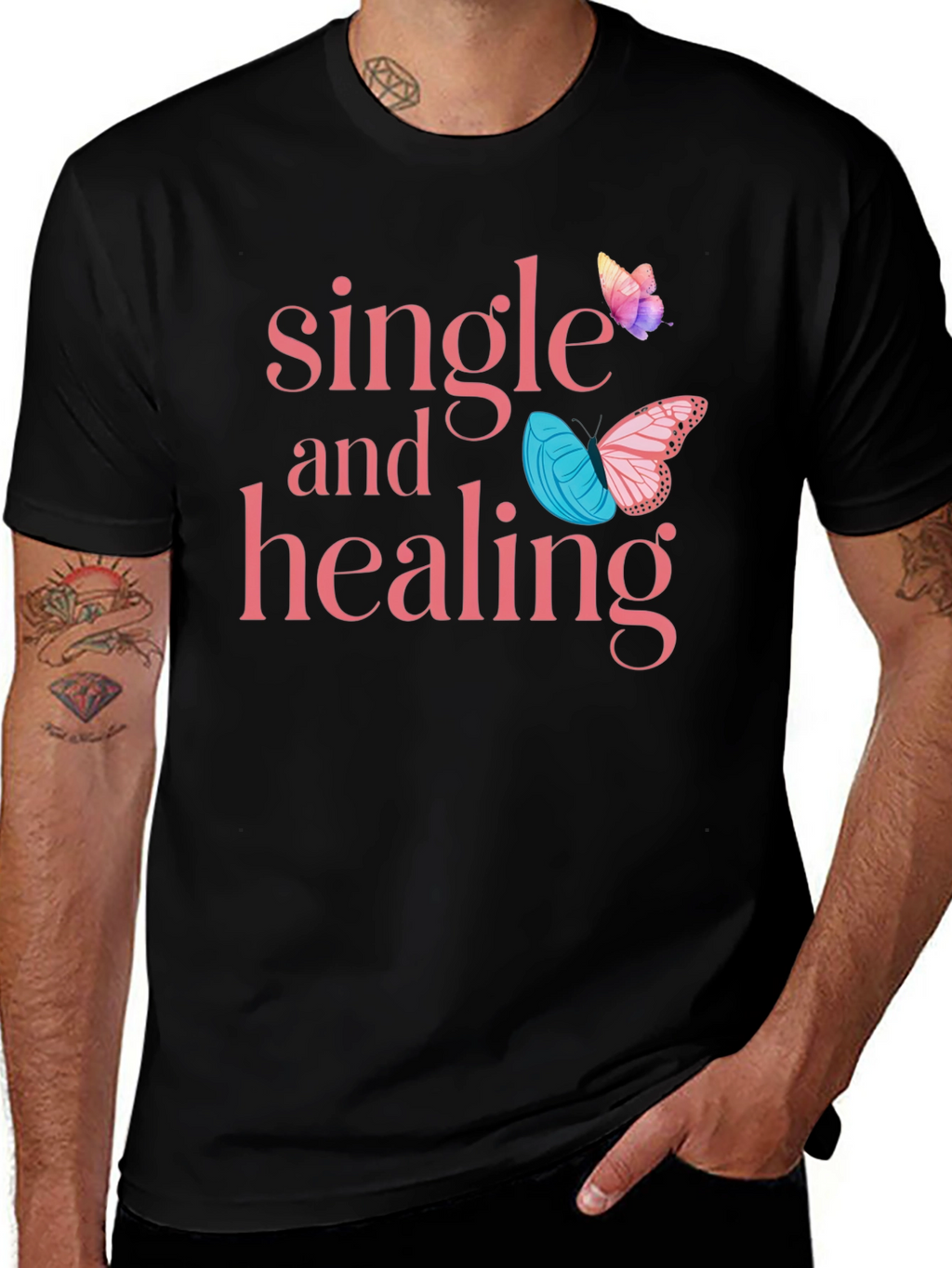 Single and Healing Graphic Tee