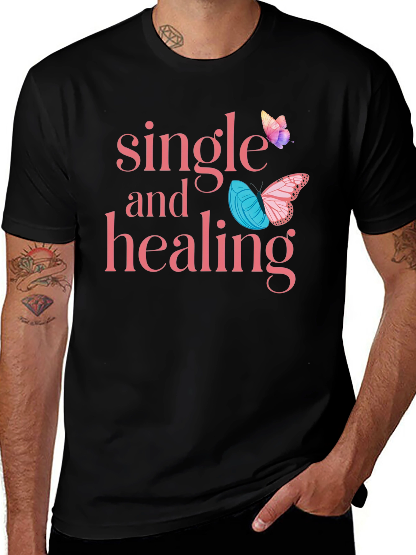Single and Healing Graphic Tee