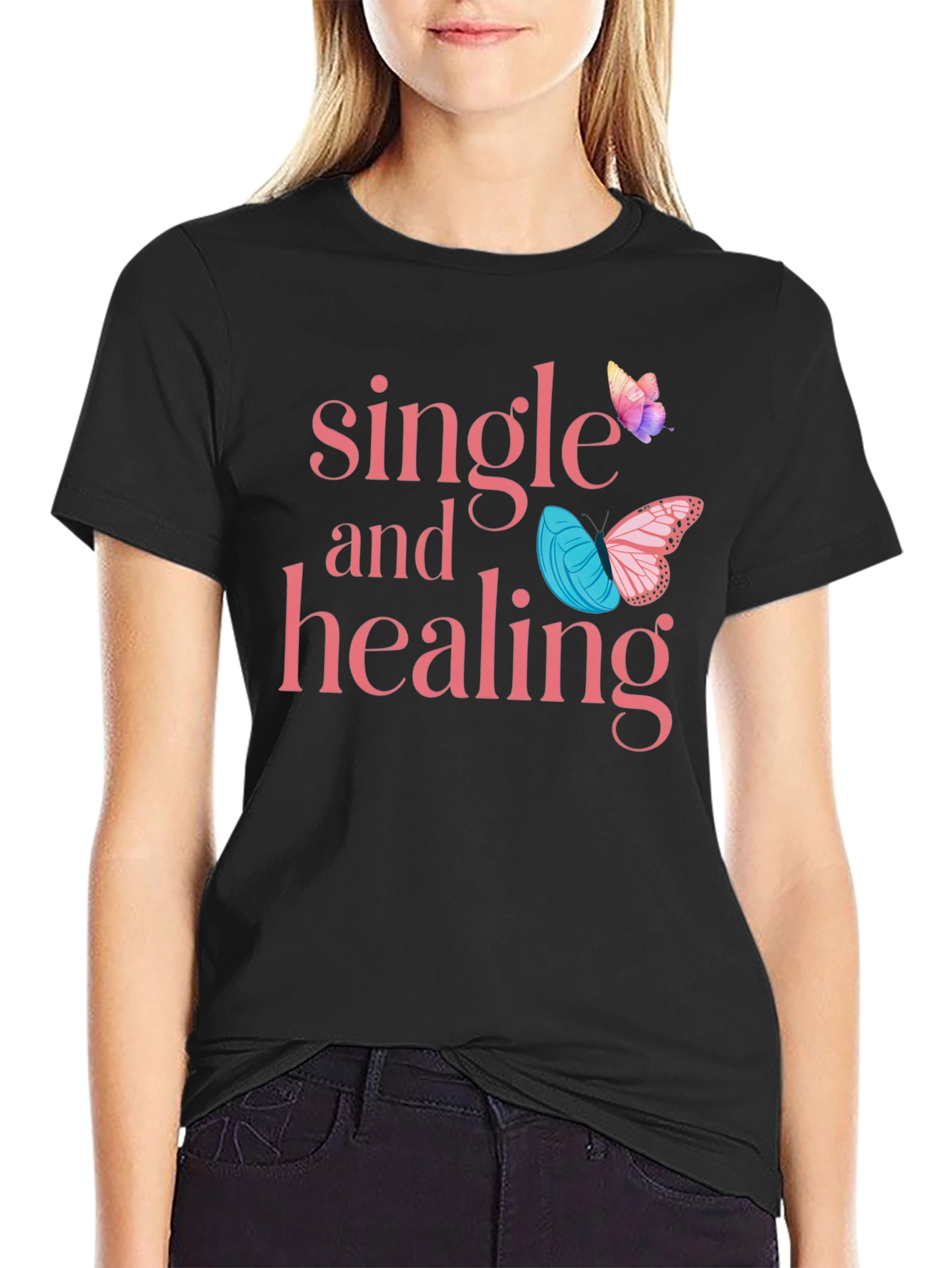 Single and Healing Graphic Tee
