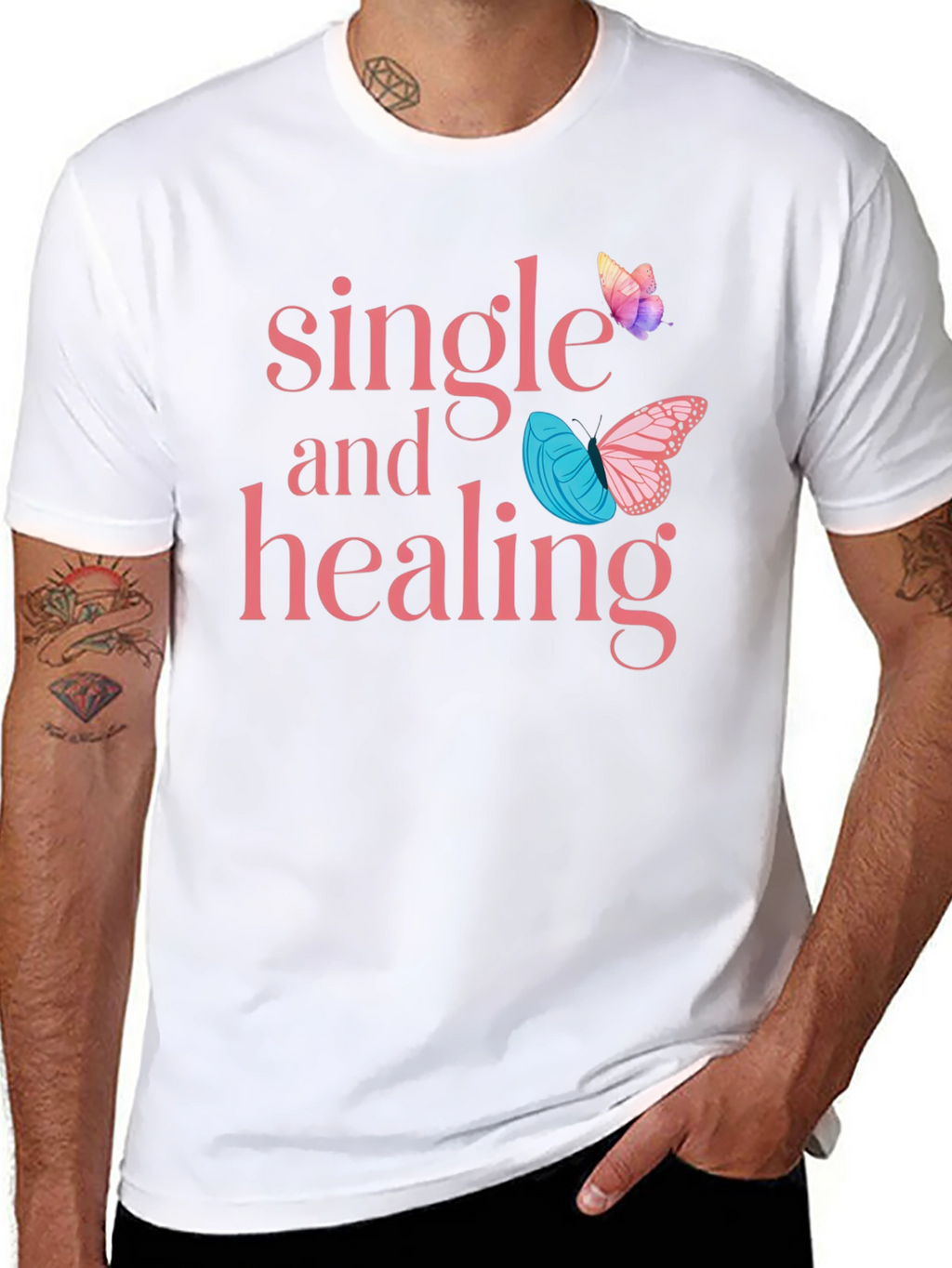 Single and Healing Graphic Tee