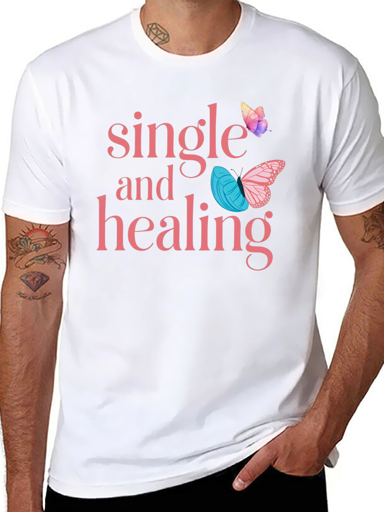 Single and Healing Graphic Tee