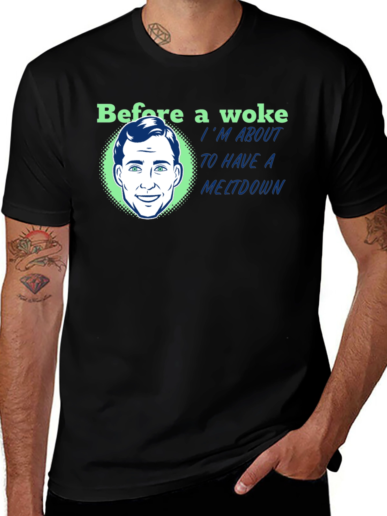 Before a Woke Meltdown Graphic Tee