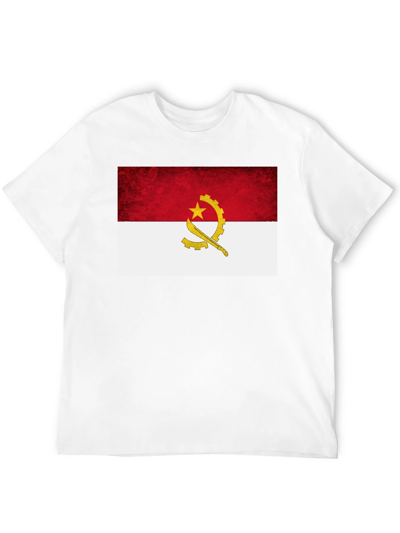 Angola Flag Graphic T-Shirt