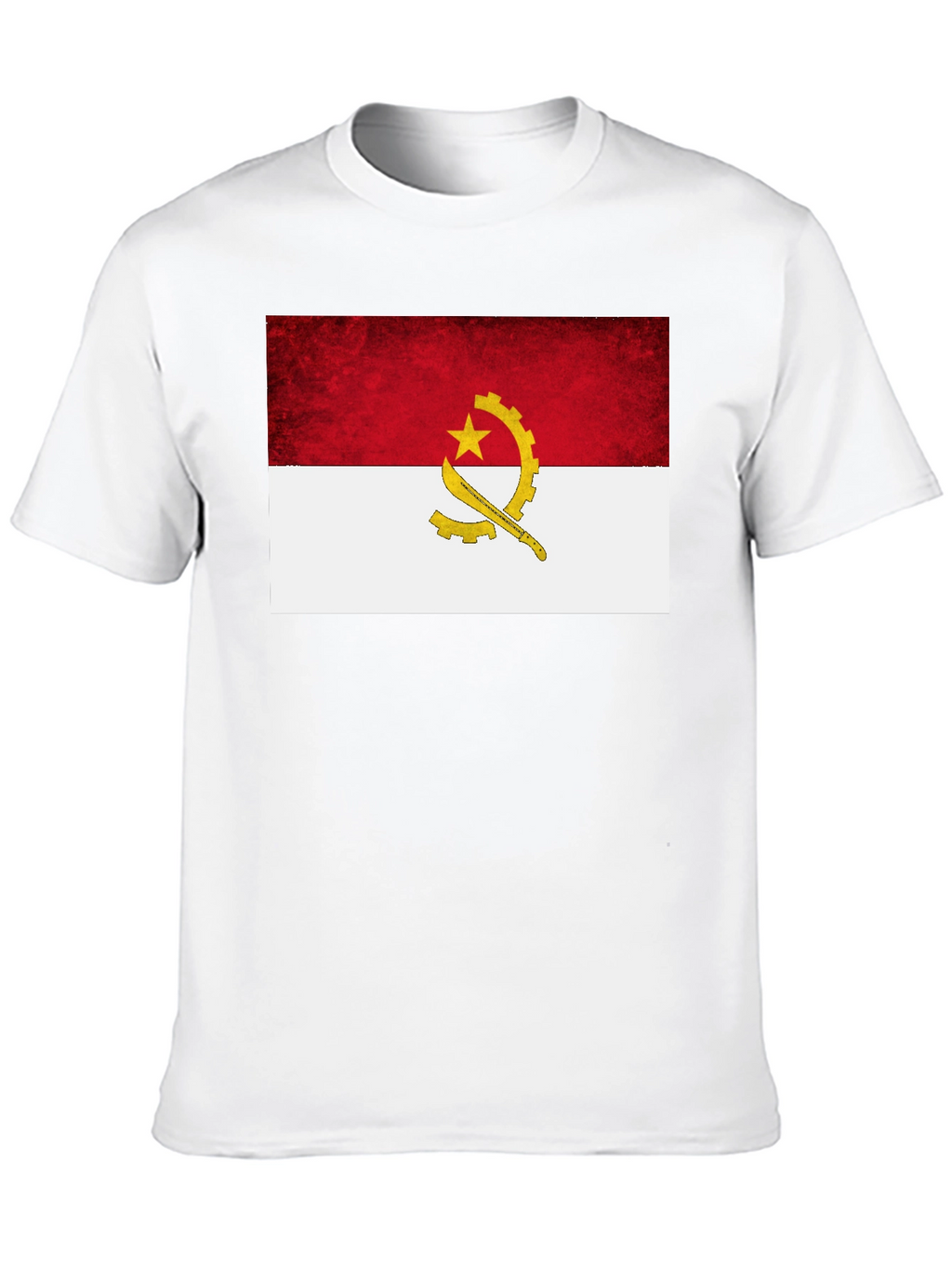 Angola Flag Graphic T-Shirt