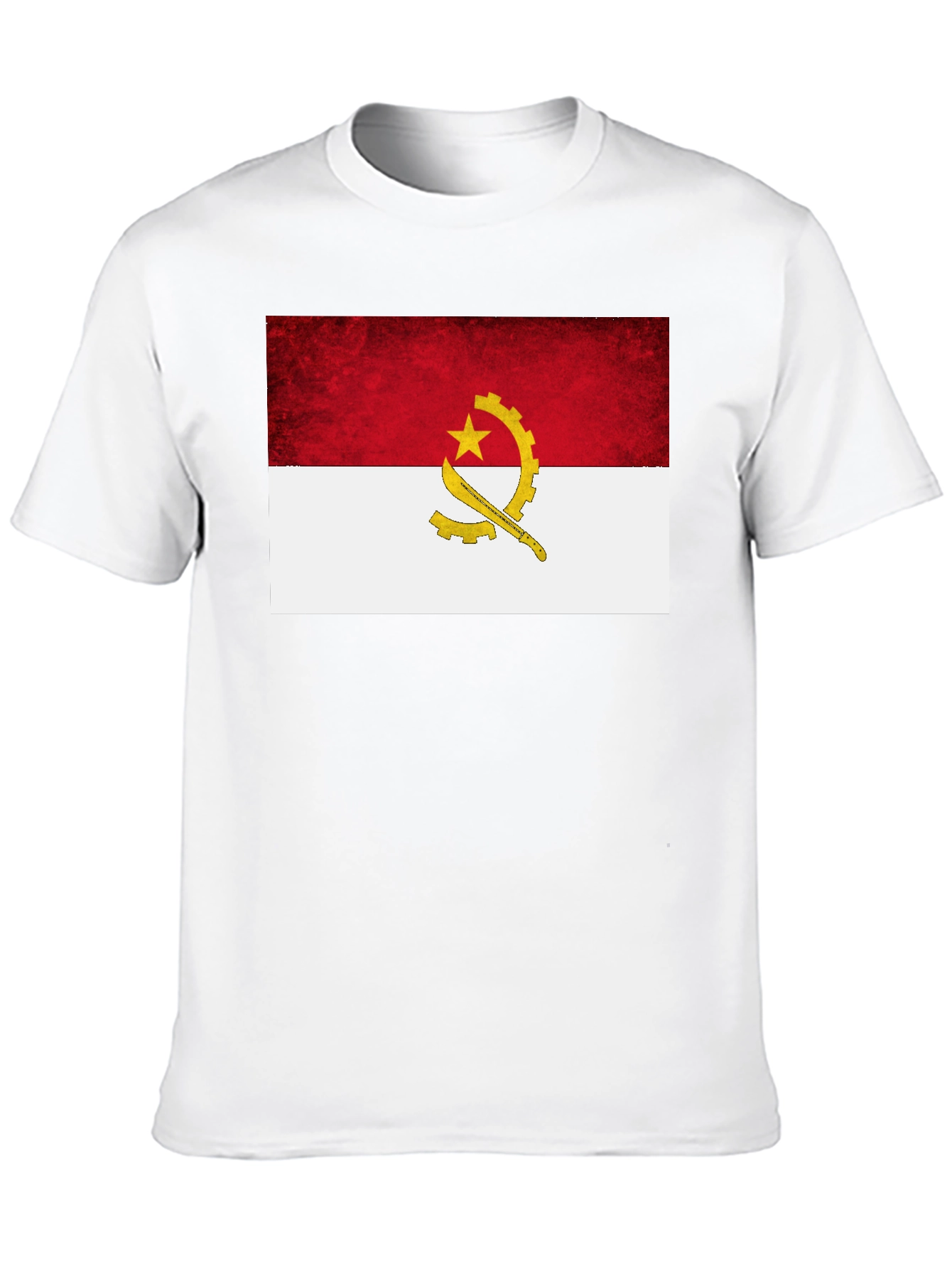 Angola Flag Graphic T-Shirt