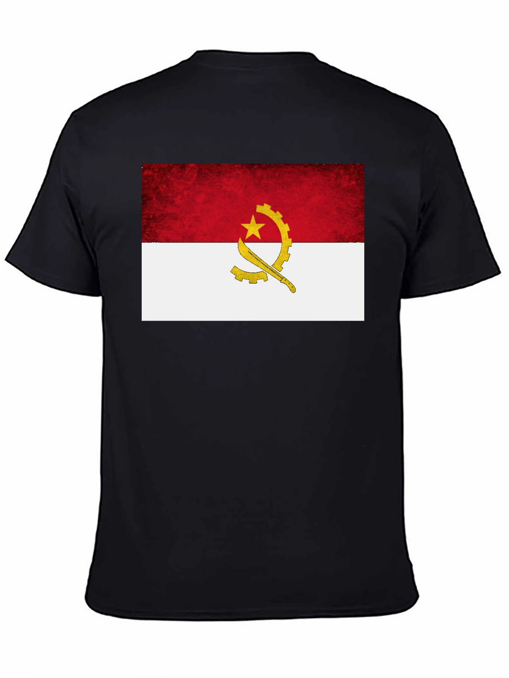 Angola Flag Graphic T-Shirt