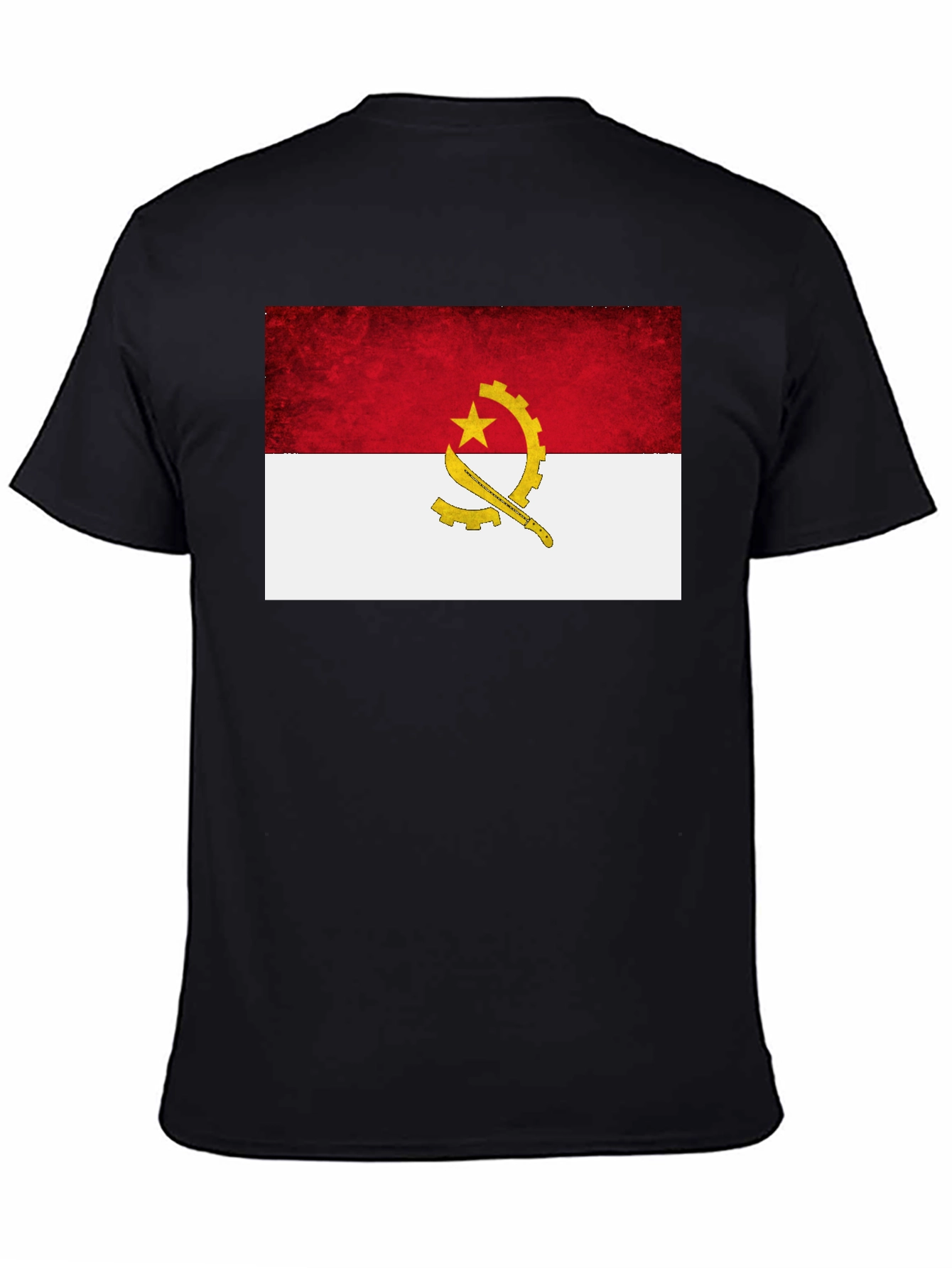 Angola Flag Graphic T-Shirt