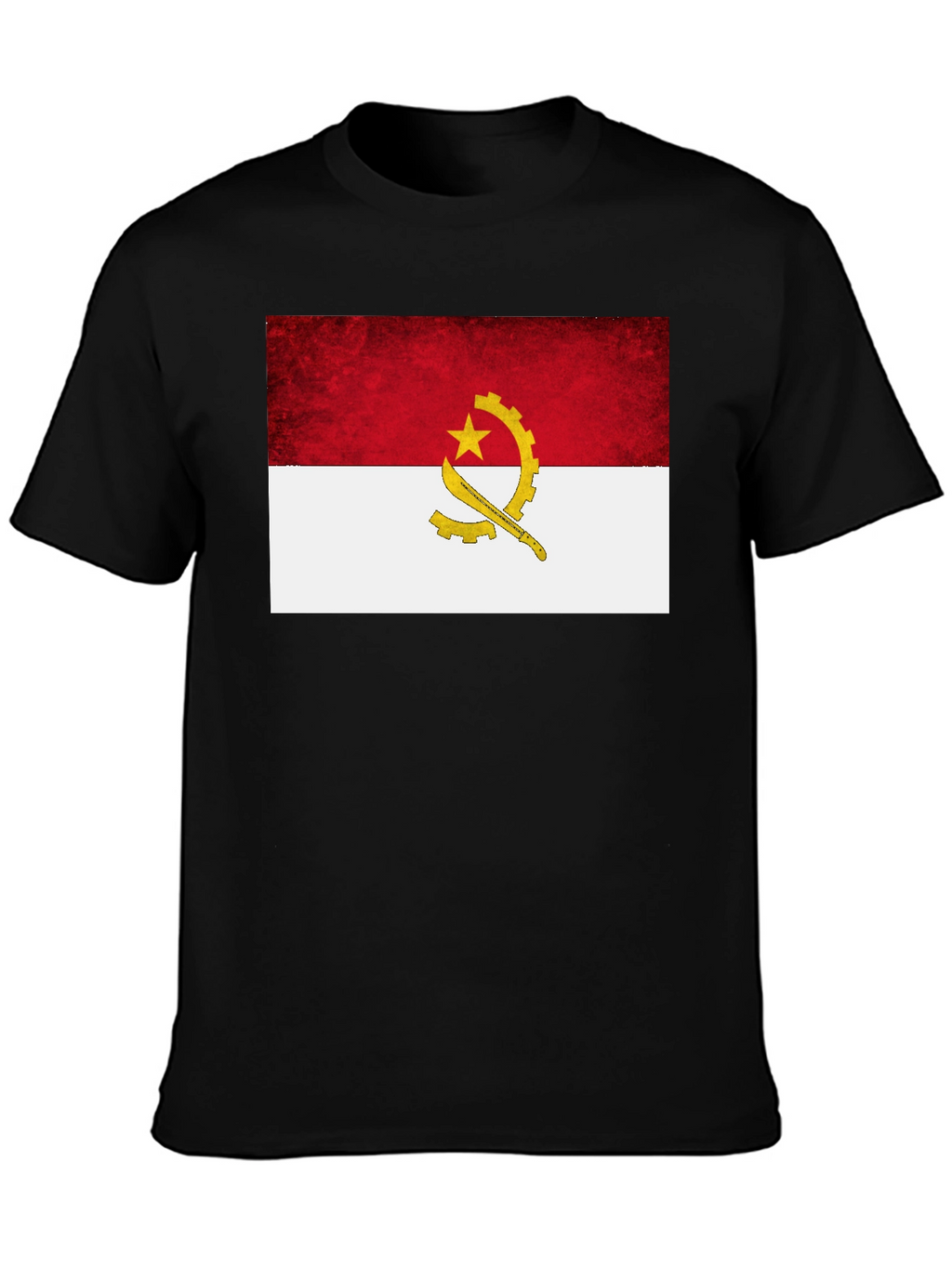 Angola Flag Graphic T-Shirt