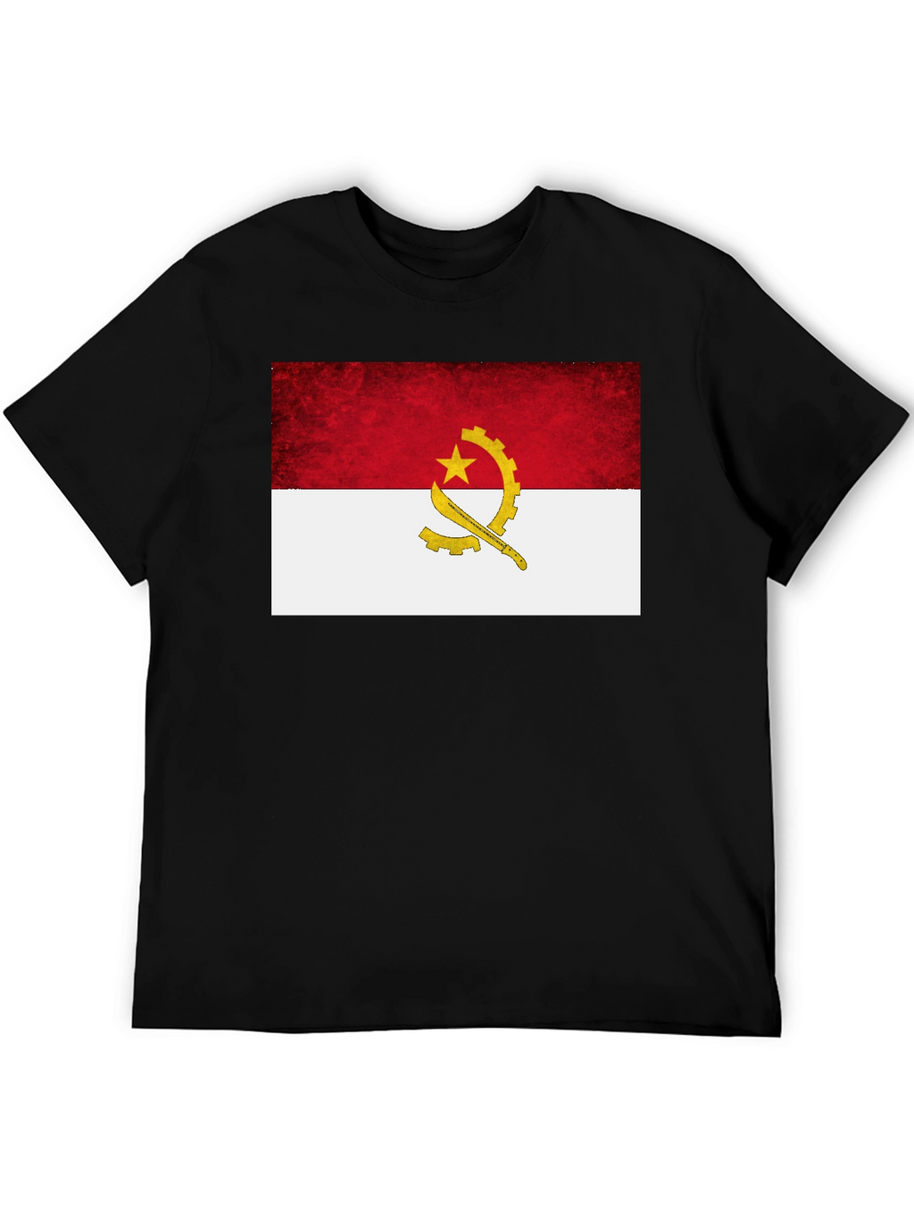 Angola Flag Graphic T-Shirt