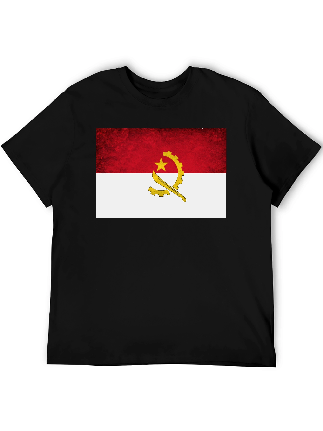 Angola Flag Graphic T-Shirt