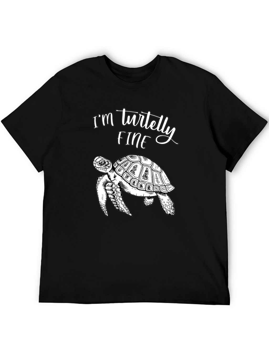 Im Turtelly Fine T-Shirt Funny Turtle Tee