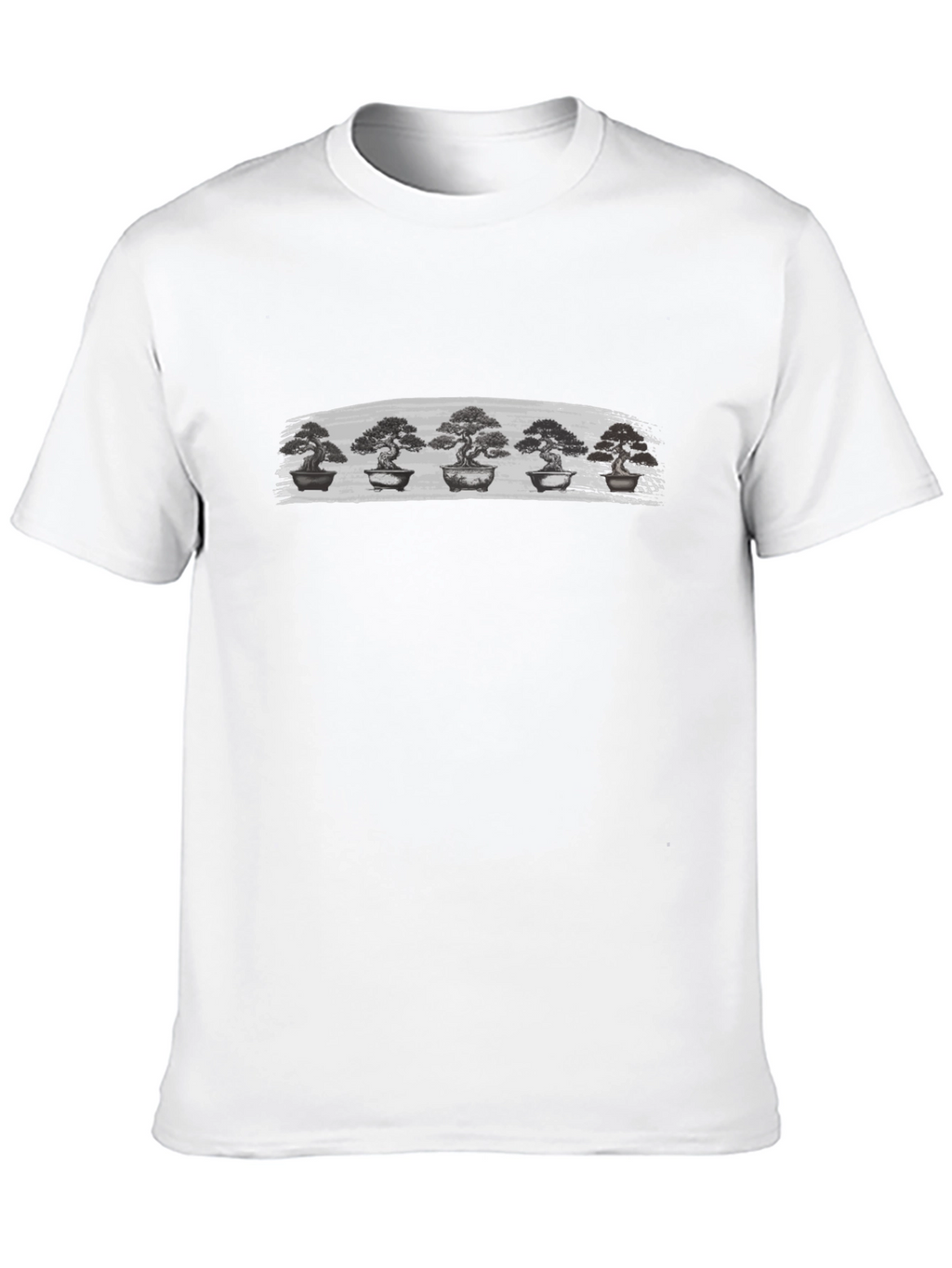 Bonsai Tree Graphic Black T-Shirt