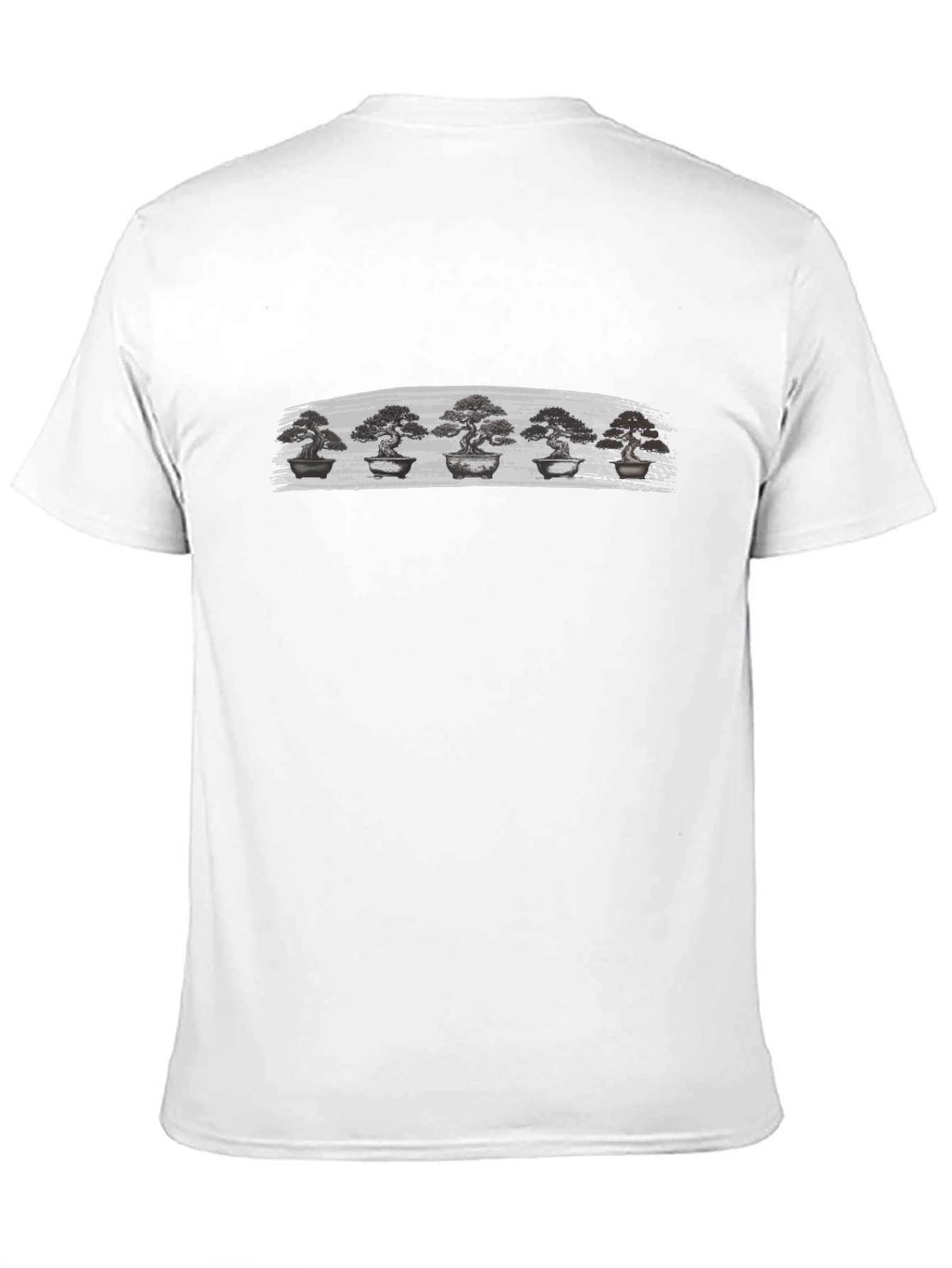 Bonsai Tree Graphic Black T-Shirt