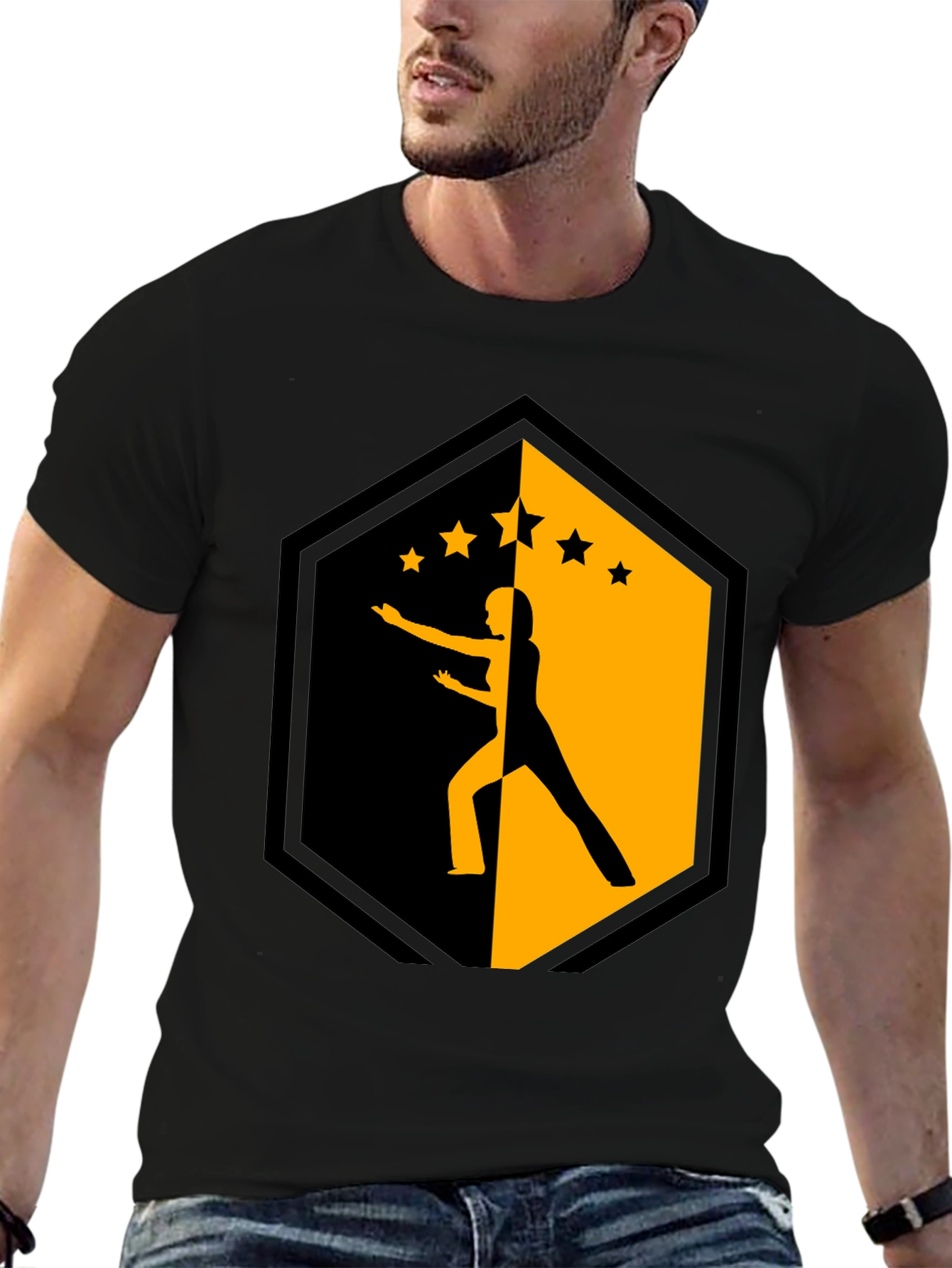 Geometric Juggling Star T-Shirt