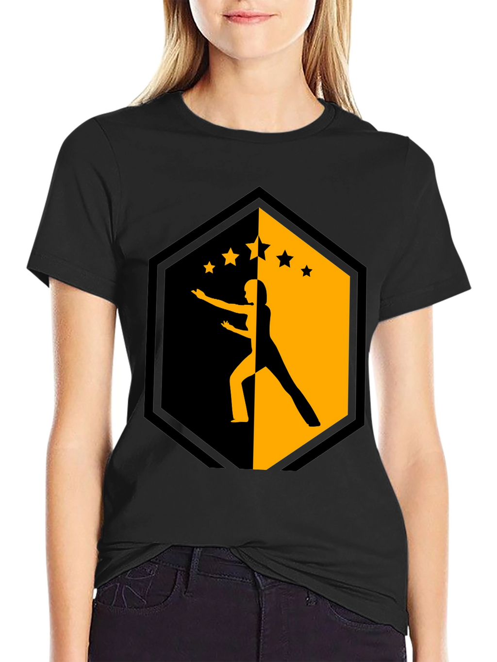 Geometric Juggling Star T-Shirt