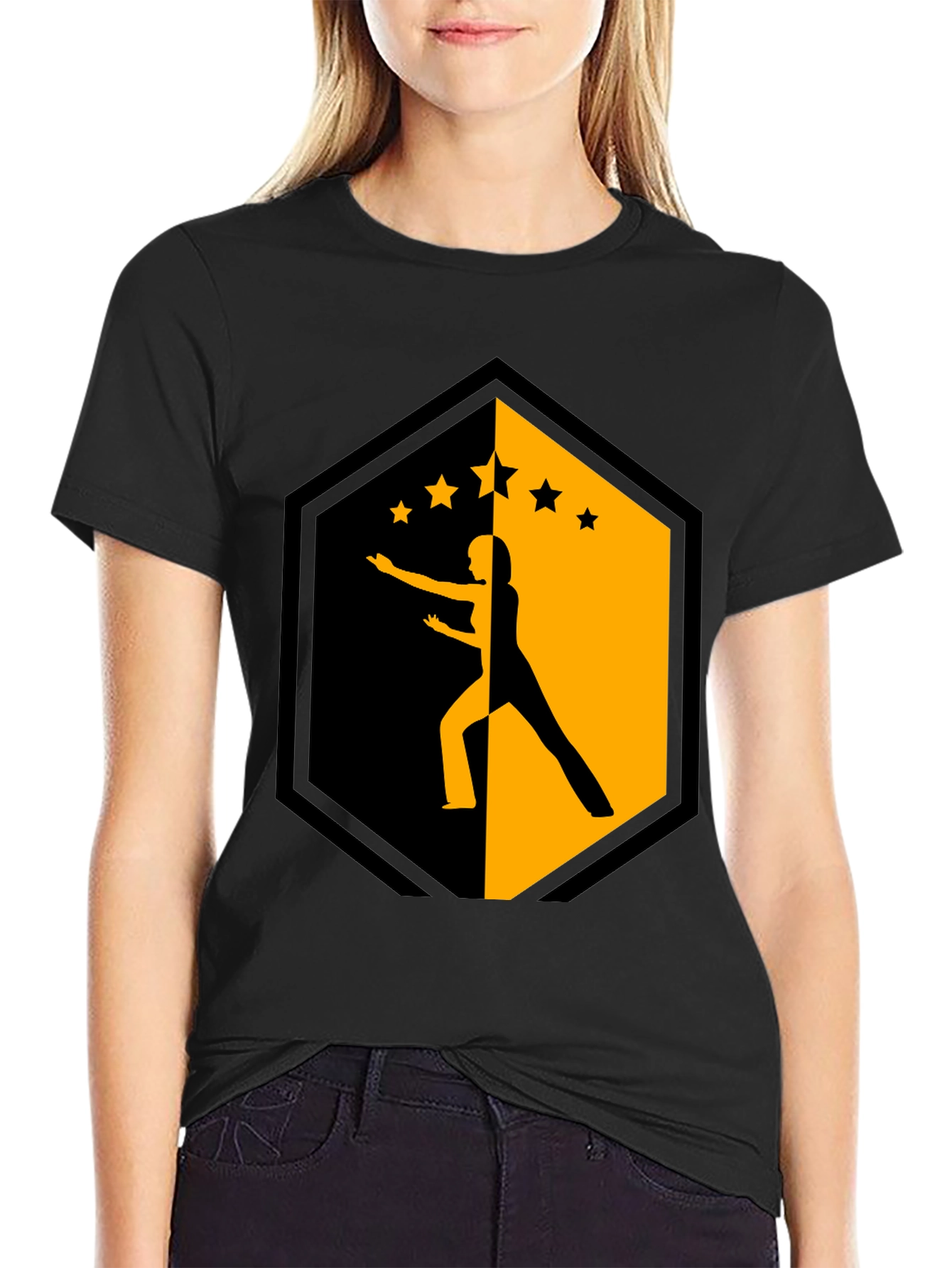 Geometric Juggling Star T-Shirt