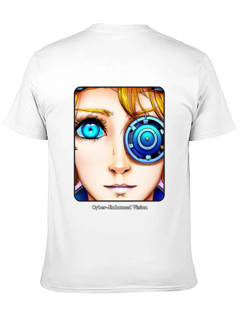 Cyberpunk Enhanced Vision Graphic T-Shirt
