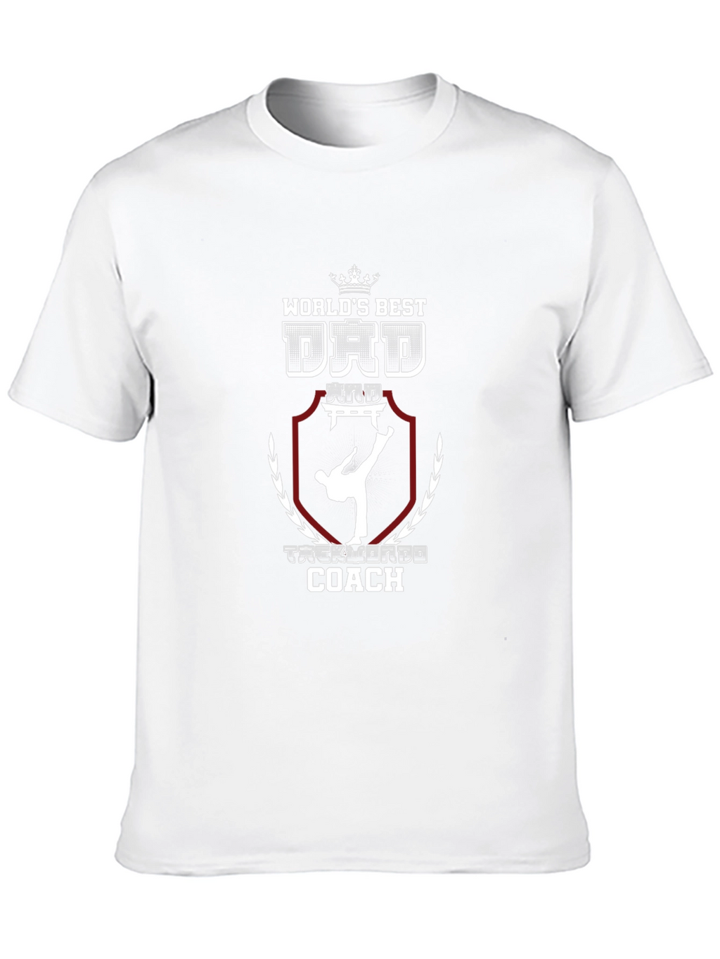 Worlds Best Dad Taekwondo Coach T-Shirt