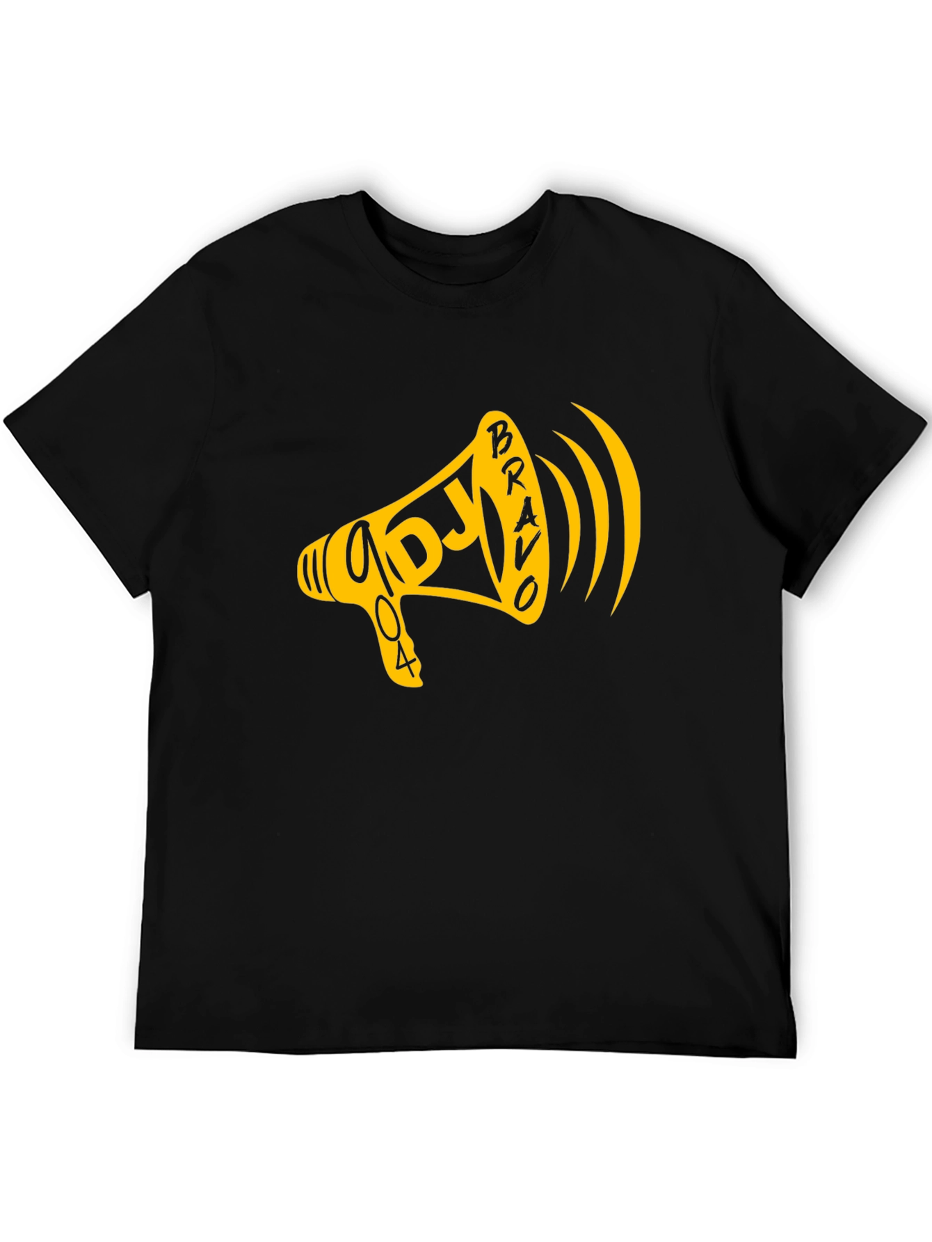 DJ Bravo Megaphone T-Shirt - Black