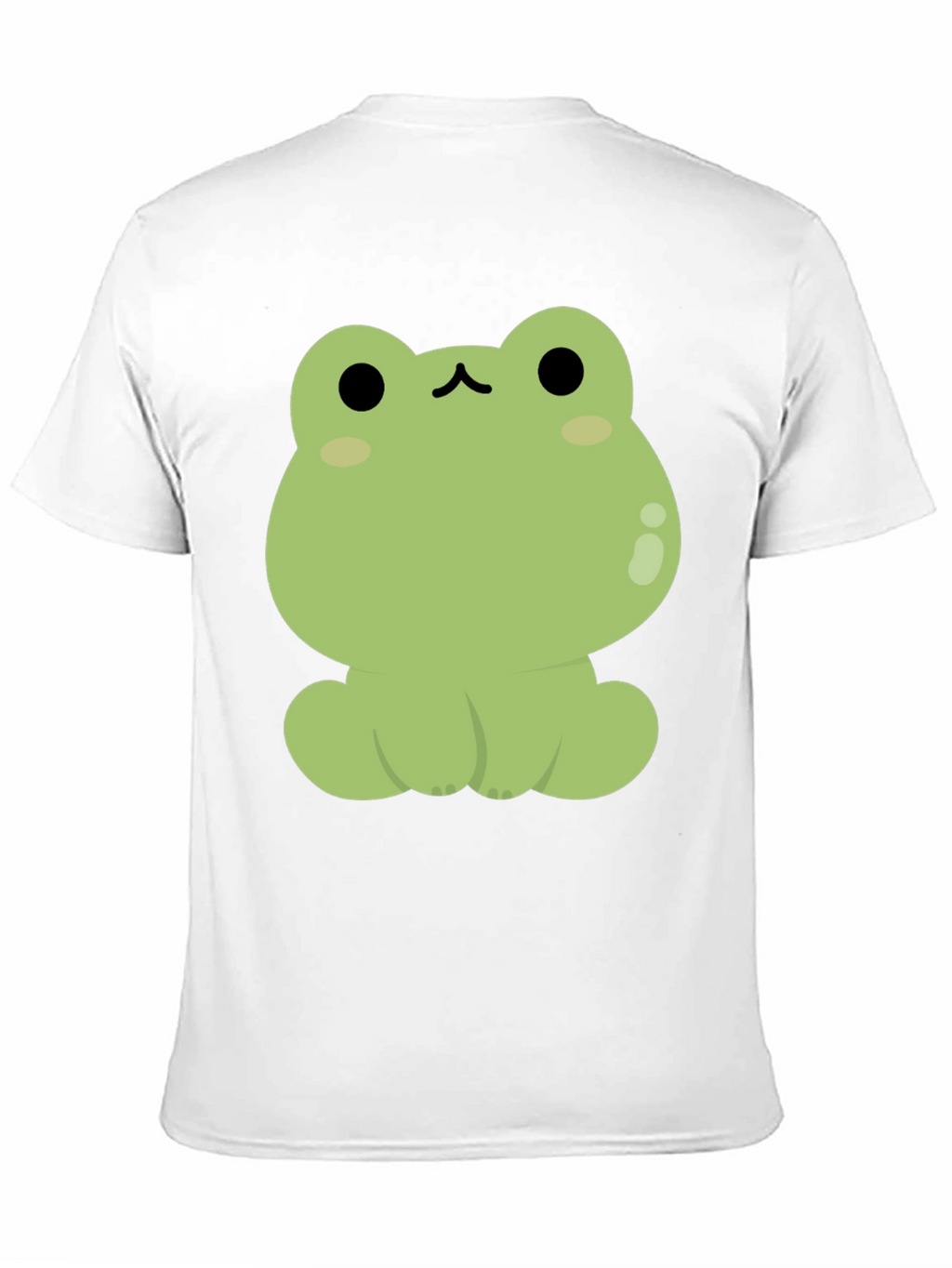 Cute Frog Graphic Black T-Shirt