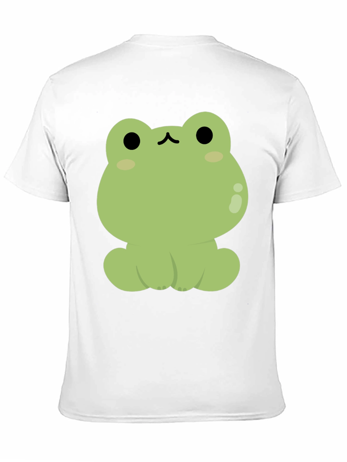 Cute Frog Graphic Black T-Shirt