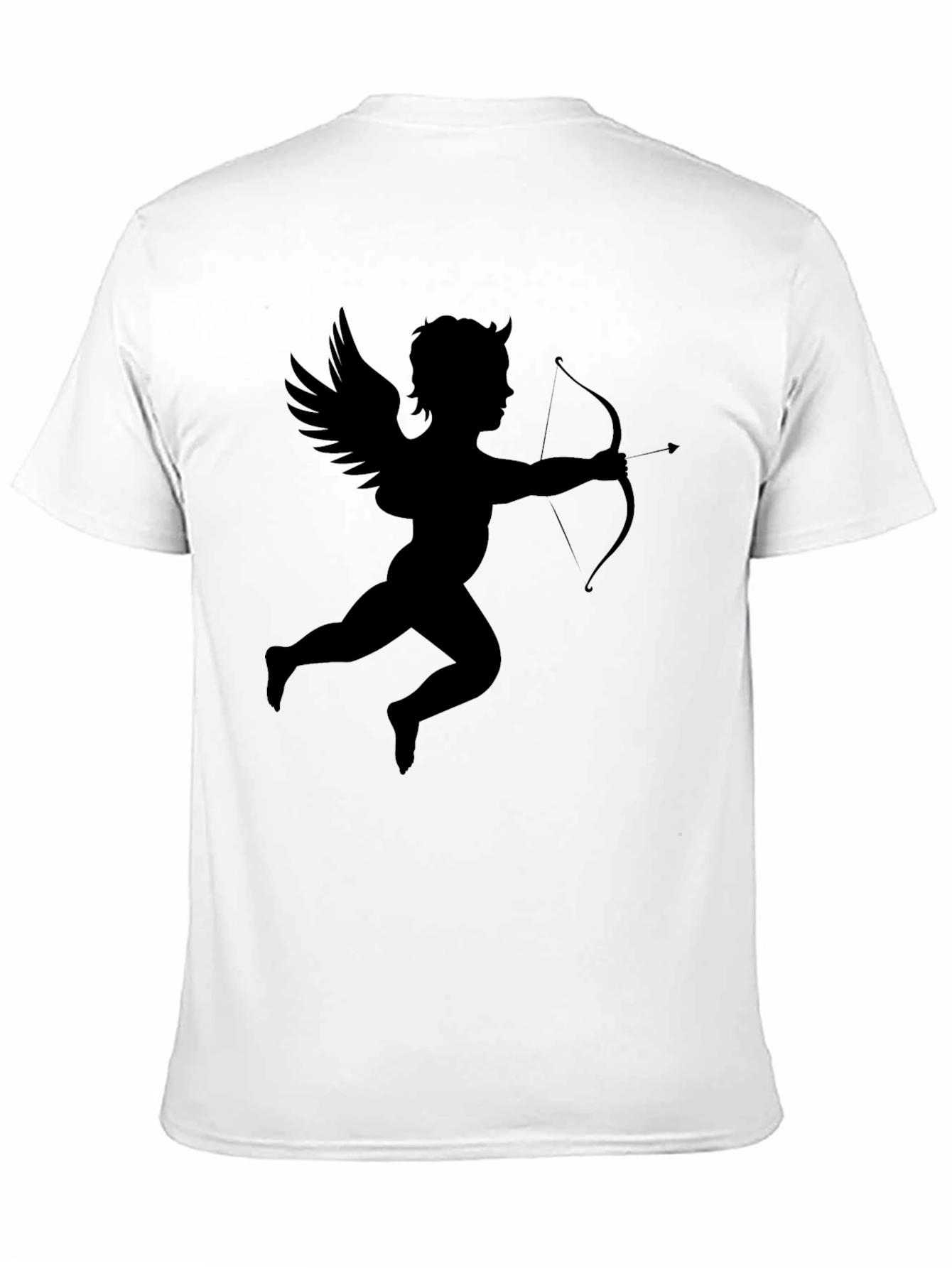 Cupid Graphic T-Shirt - Black