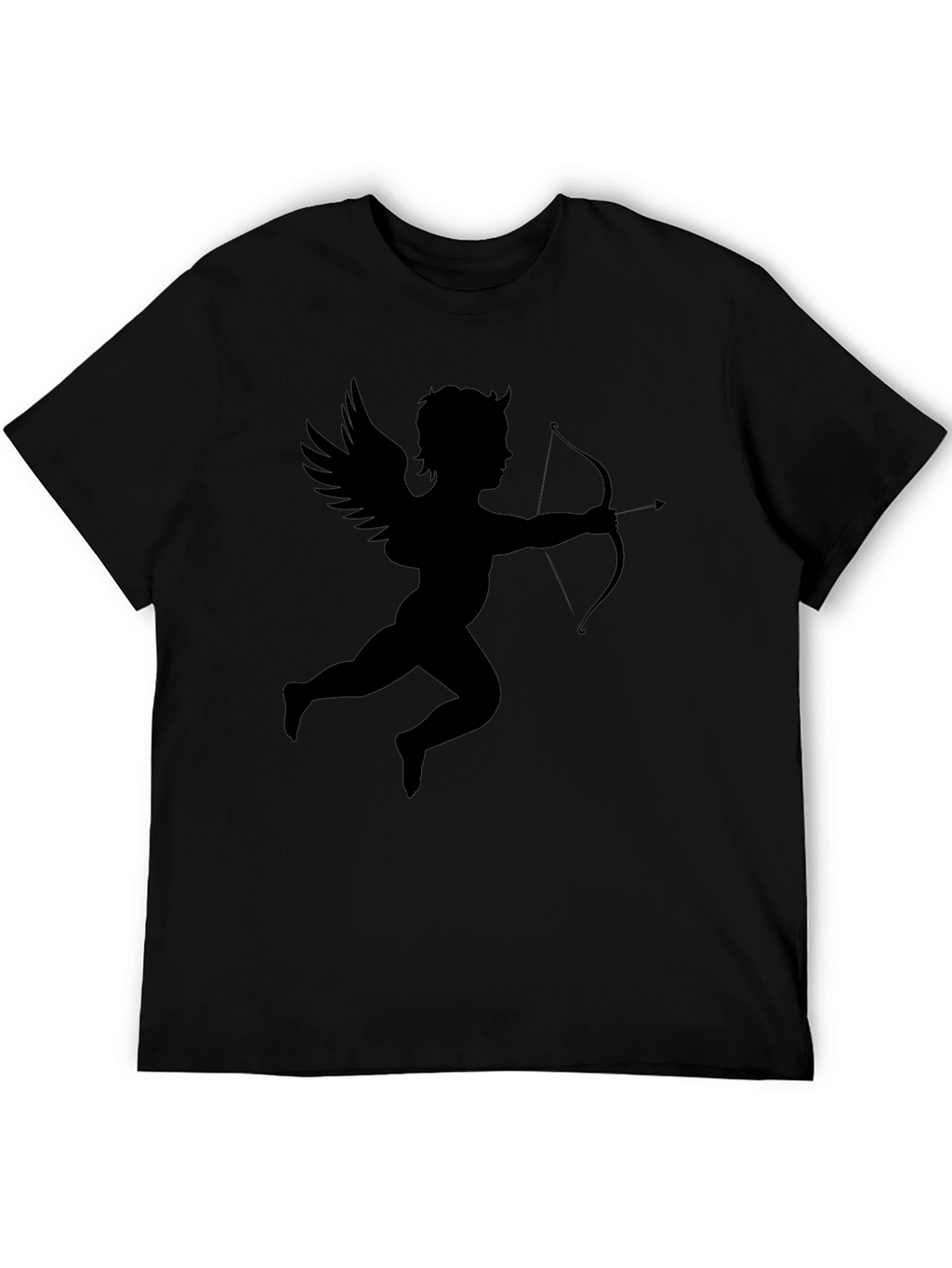 Cupid Graphic T-Shirt - Black