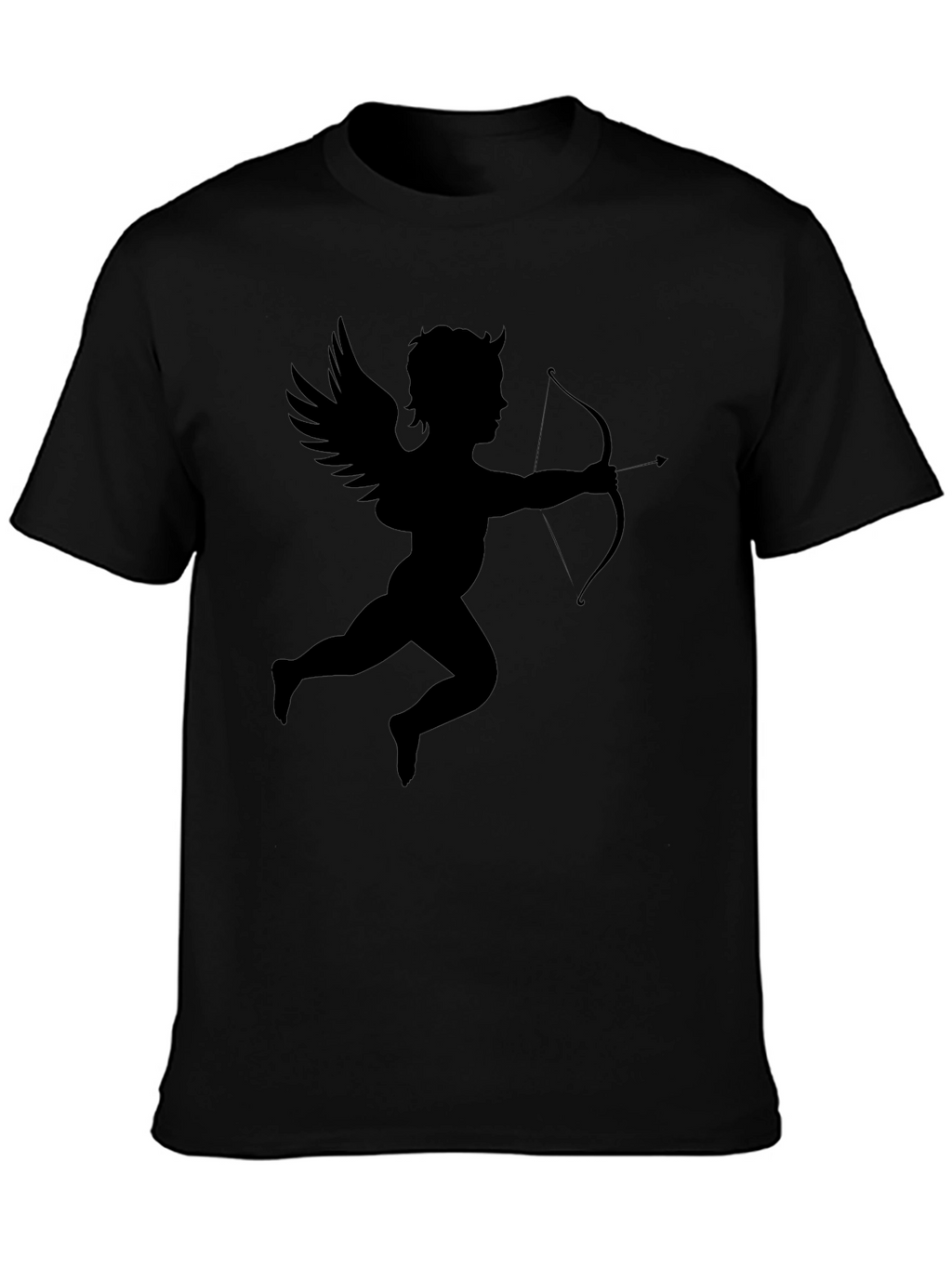Cupid Graphic T-Shirt - Black