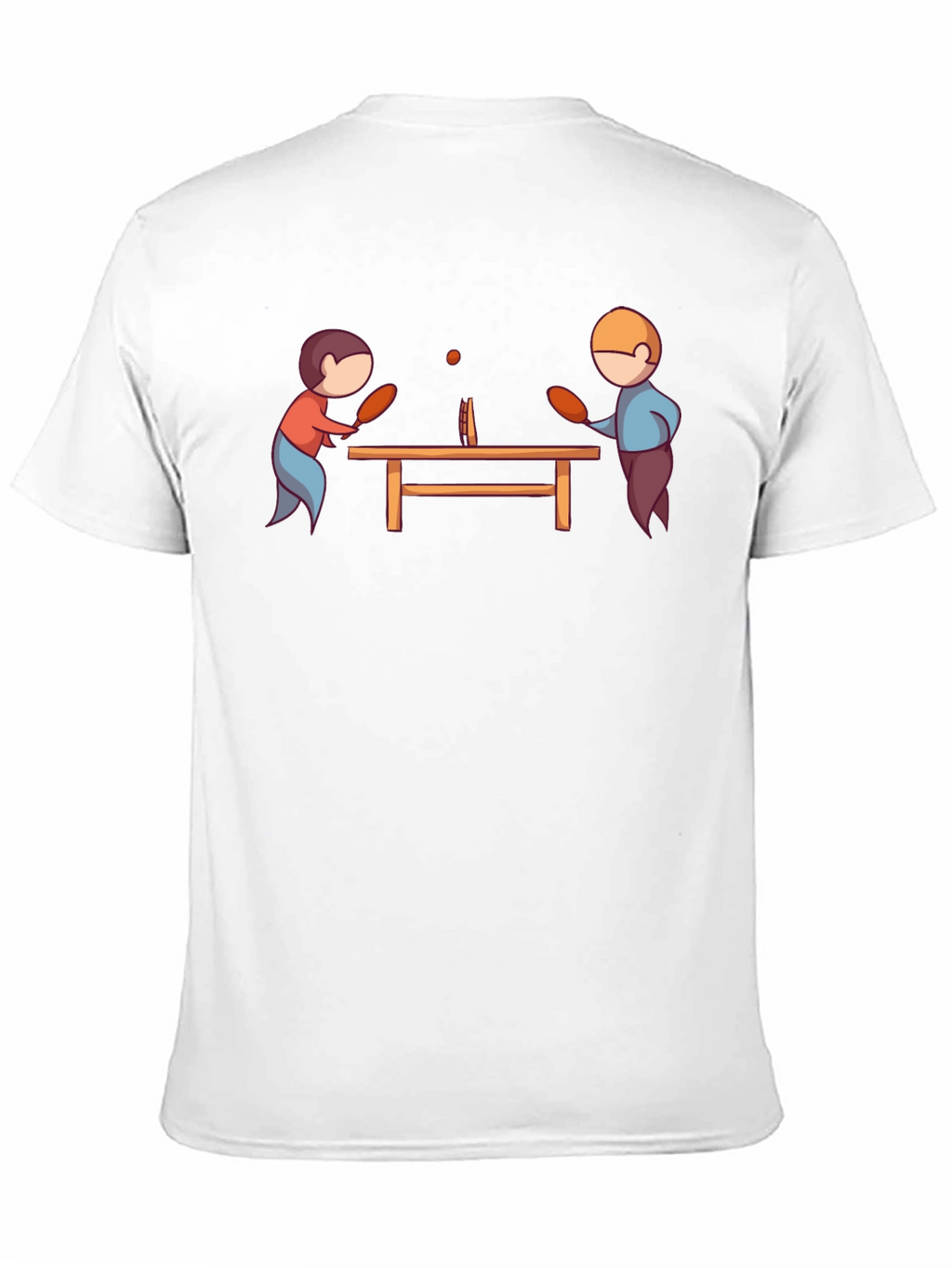 Ping Pong Player Graphic T-Shirt