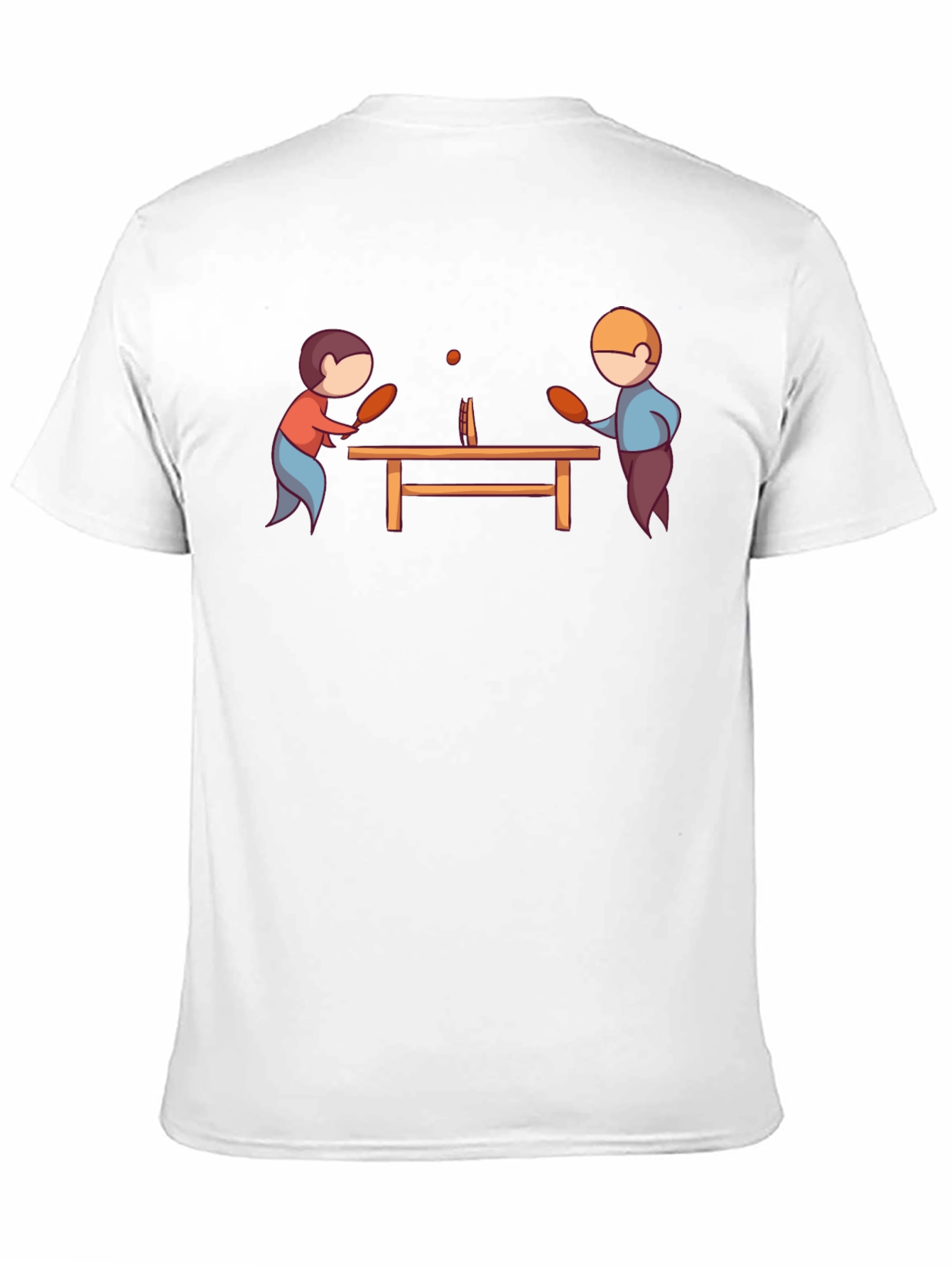 Ping Pong Player Graphic T-Shirt