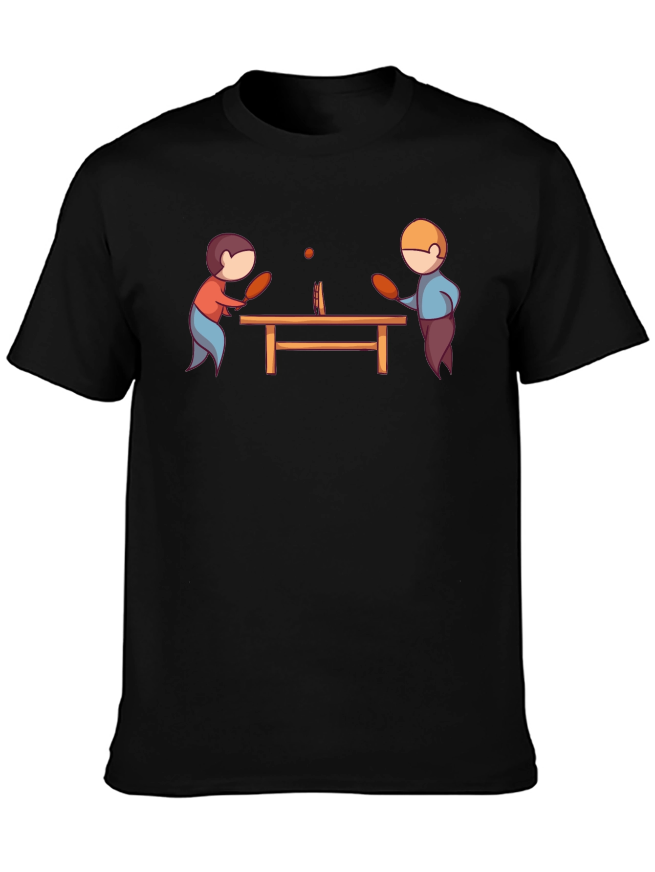 Ping Pong Player Graphic T-Shirt