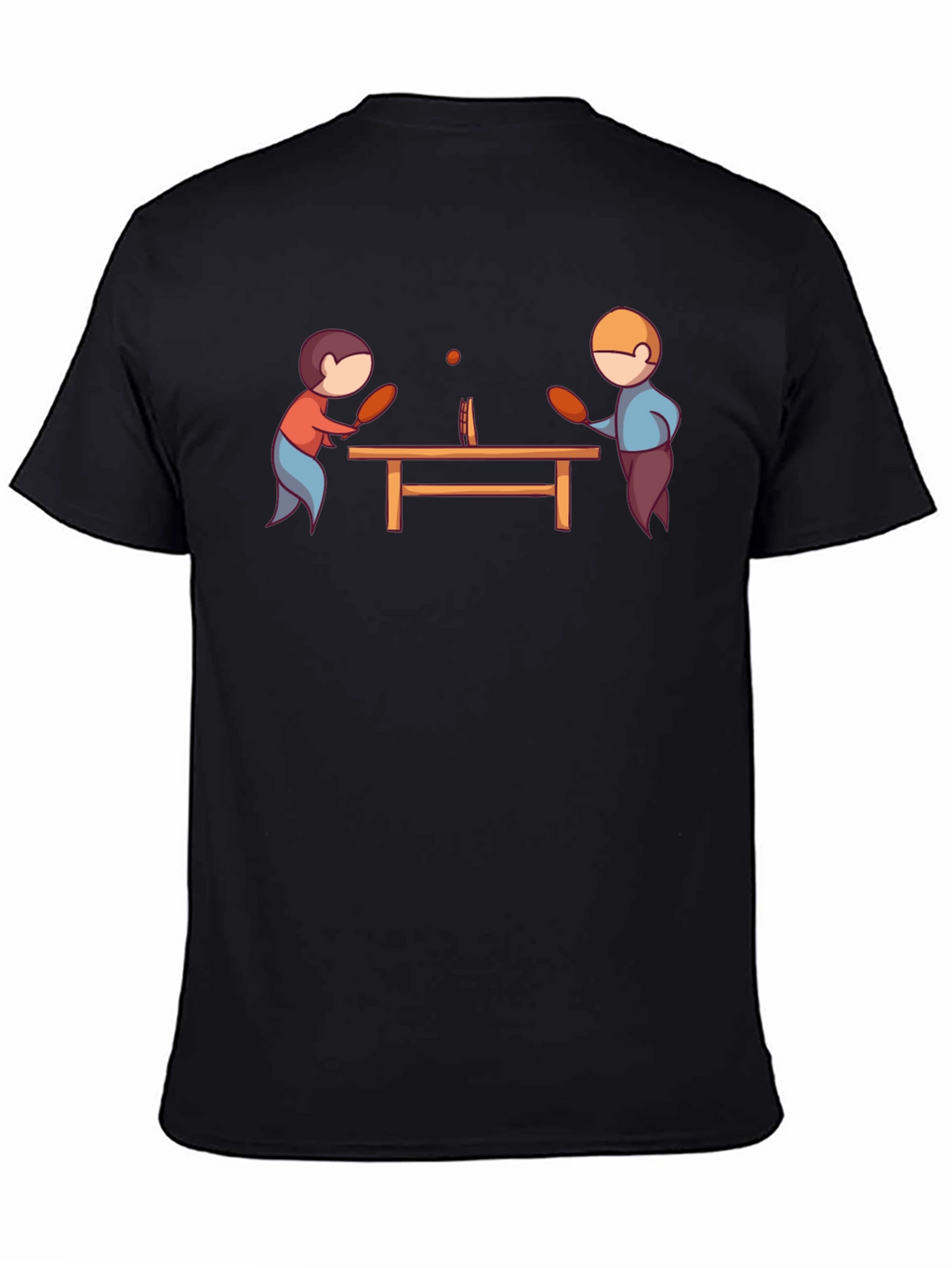 Ping Pong Player Graphic T-Shirt