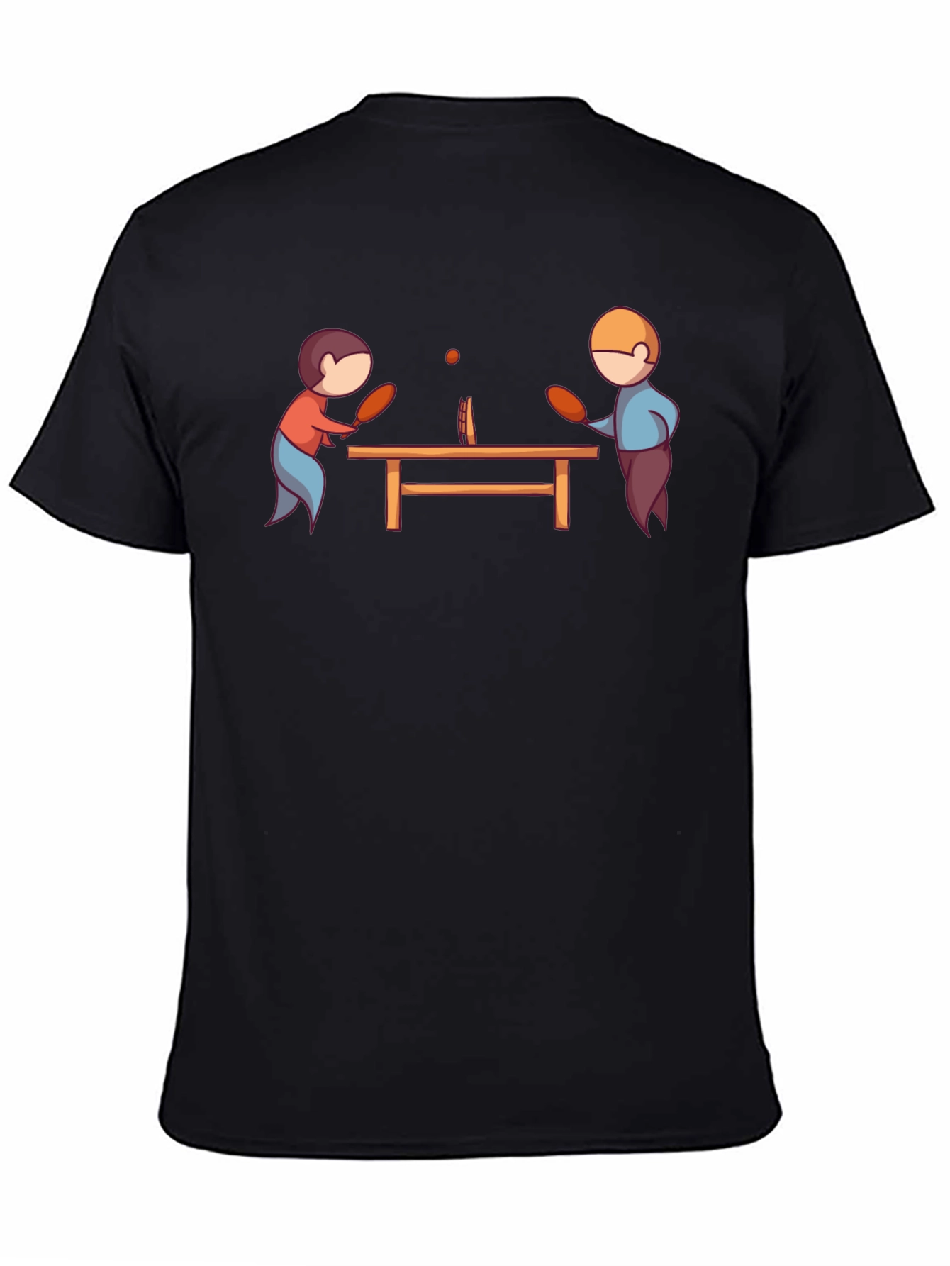 Ping Pong Player Graphic T-Shirt