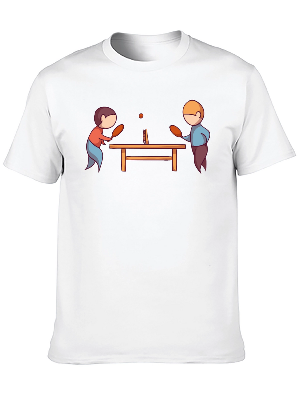 Ping Pong Player Graphic T-Shirt