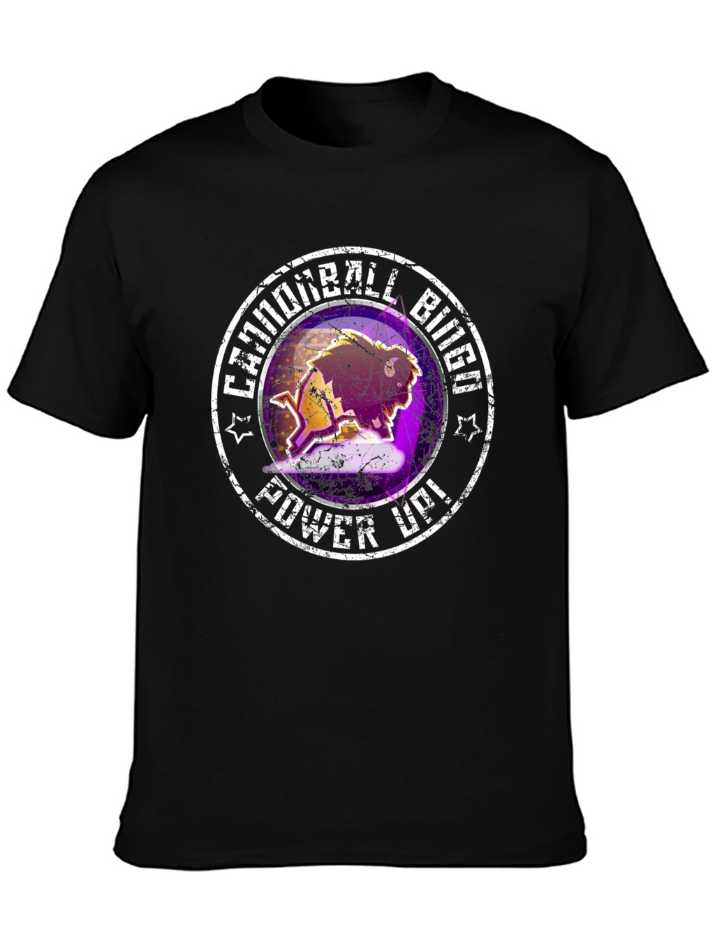 Cannonball Biiga Power Up Black T-Shirt