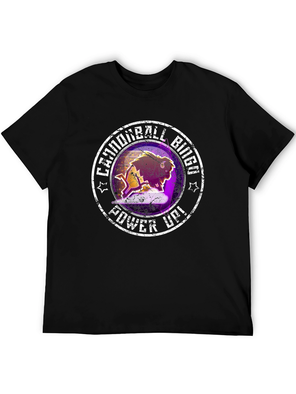 Cannonball Biiga Power Up Black T-Shirt