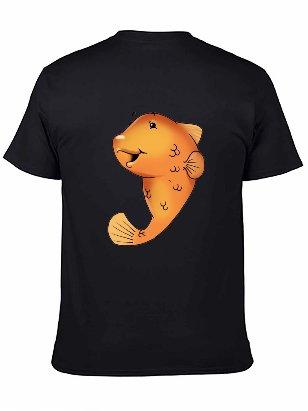 Funny Goldfish Graphic T-Shirt