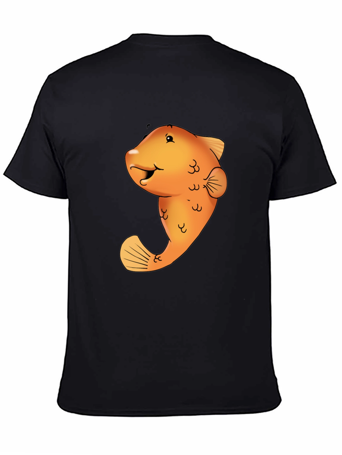 Funny Goldfish Graphic T-Shirt
