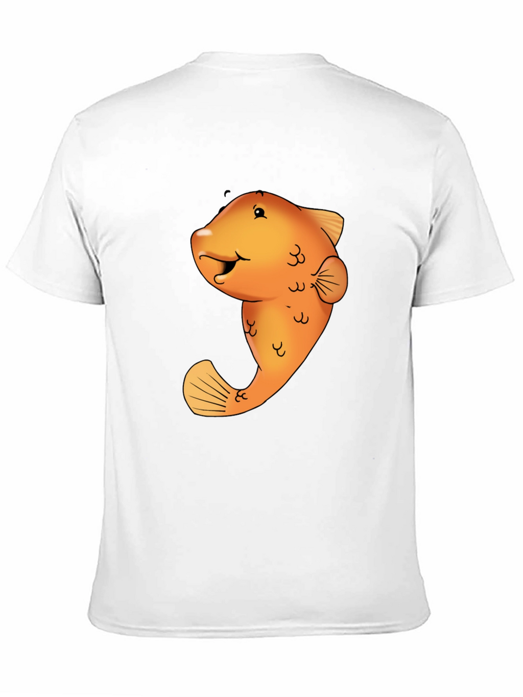 Funny Goldfish Graphic T-Shirt