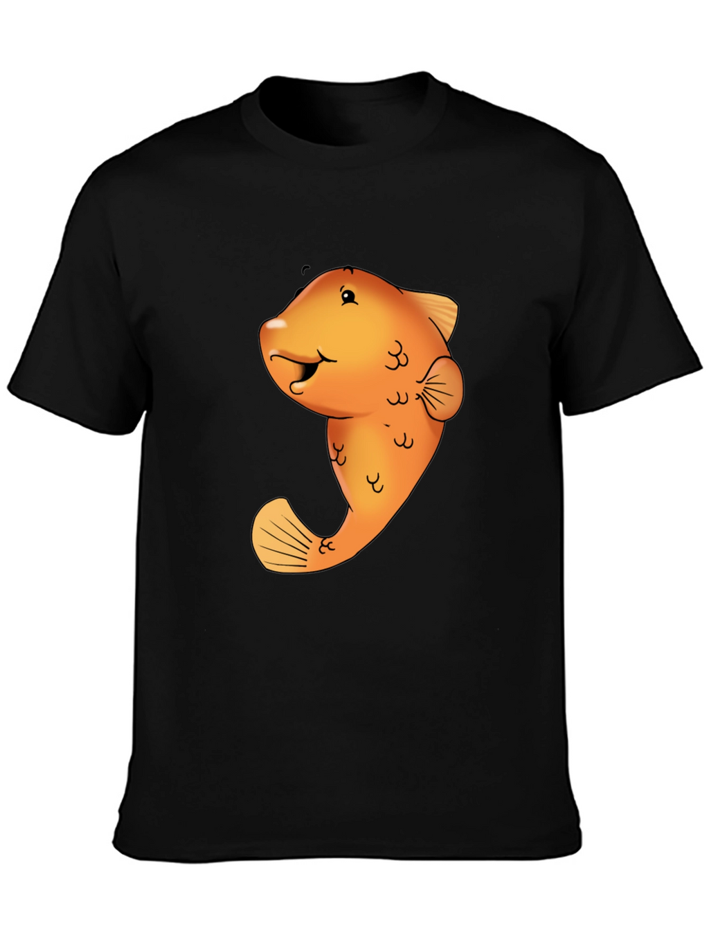 Funny Goldfish Graphic T-Shirt